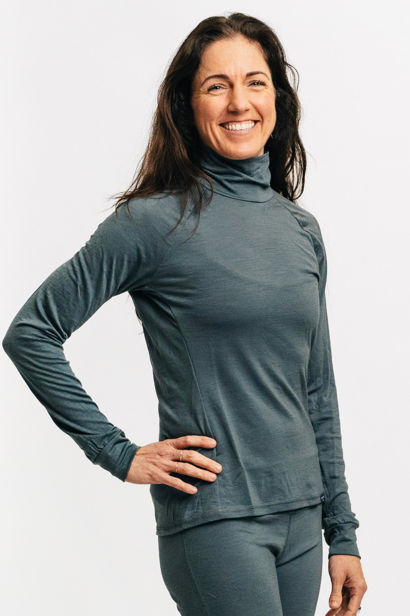 Merino Wool Isostatic T-Neck Top