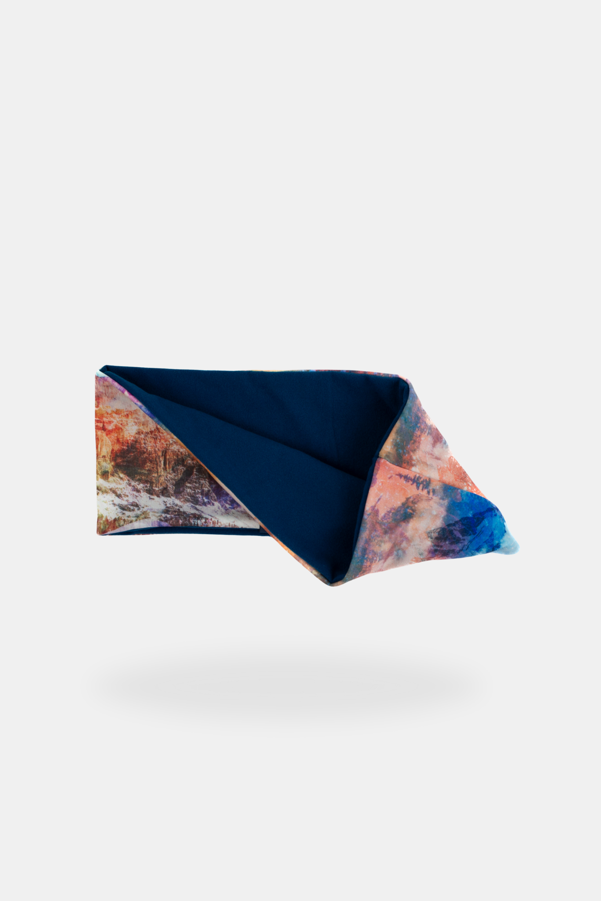 Alpine fit trailhead cozy fleece headband cosmic peak folded image