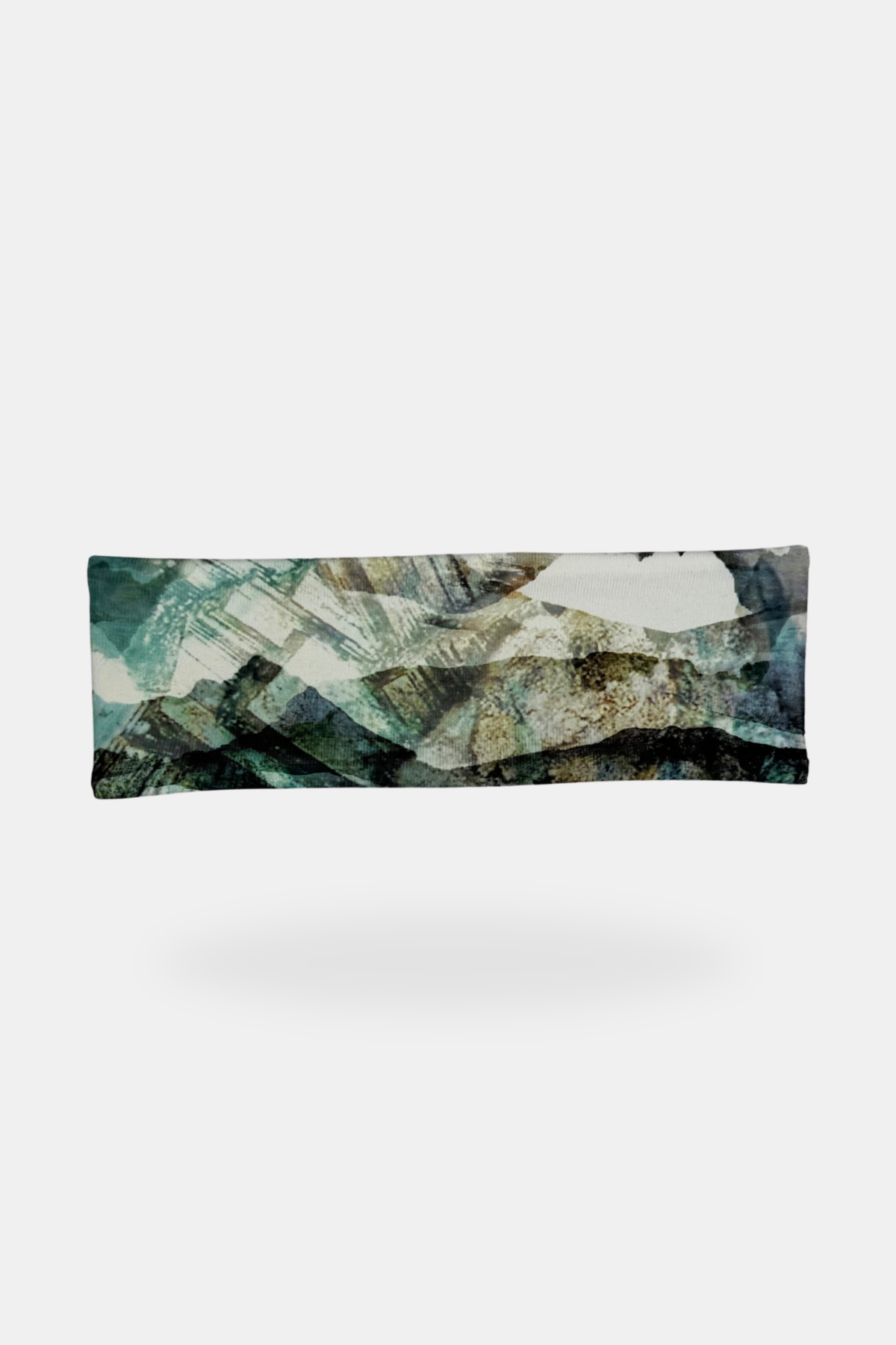 Merino Wool Lined Headband - Chugach Dusk