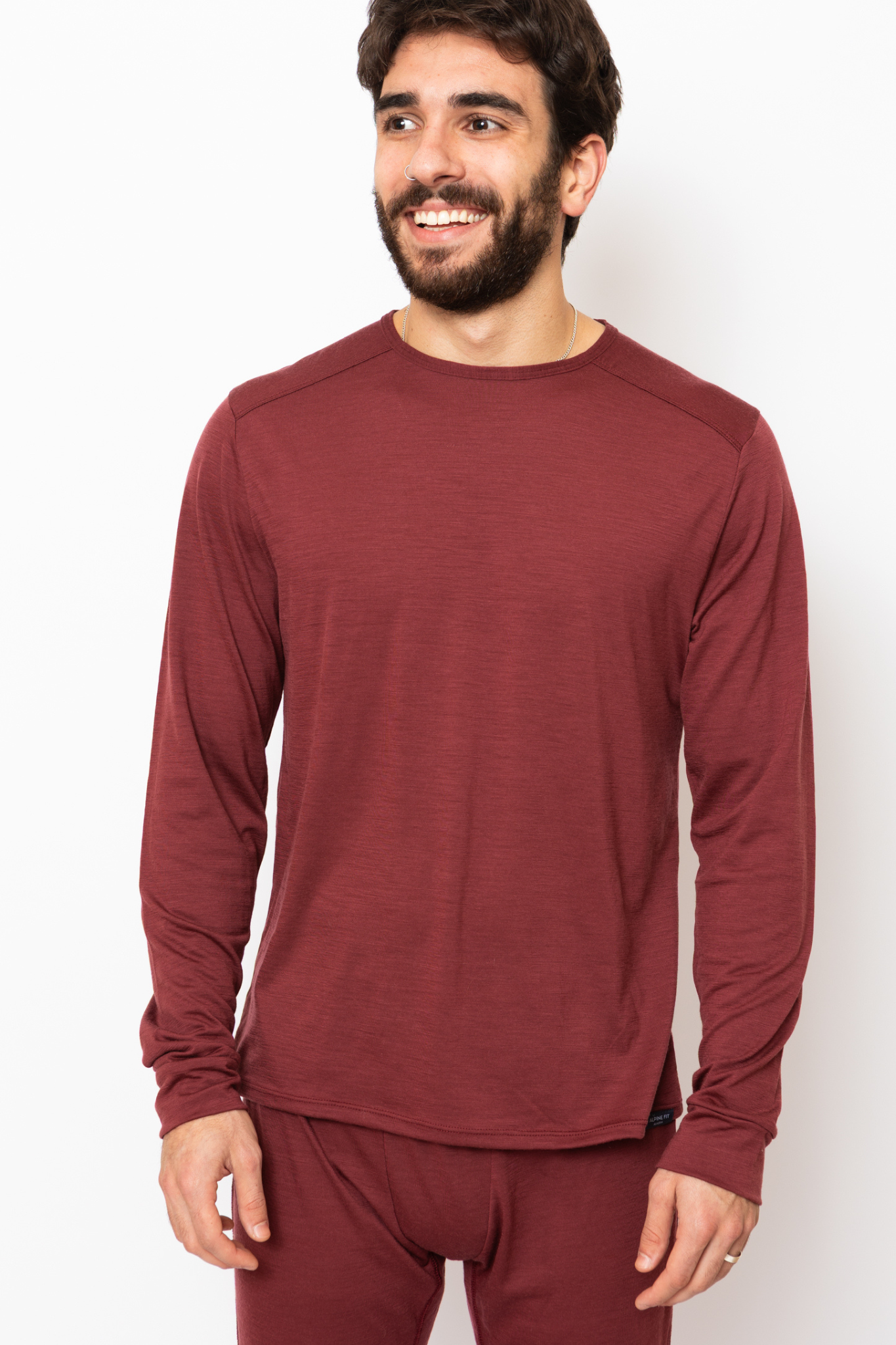 Men's Merino Wool Long Sleeve