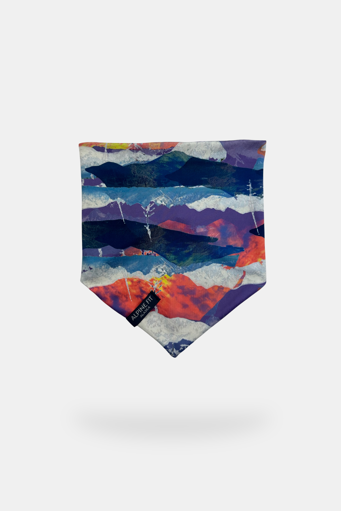 Mountain V Fleece Lined Neck Warmer | Soft, Warm & Adventure-Ready