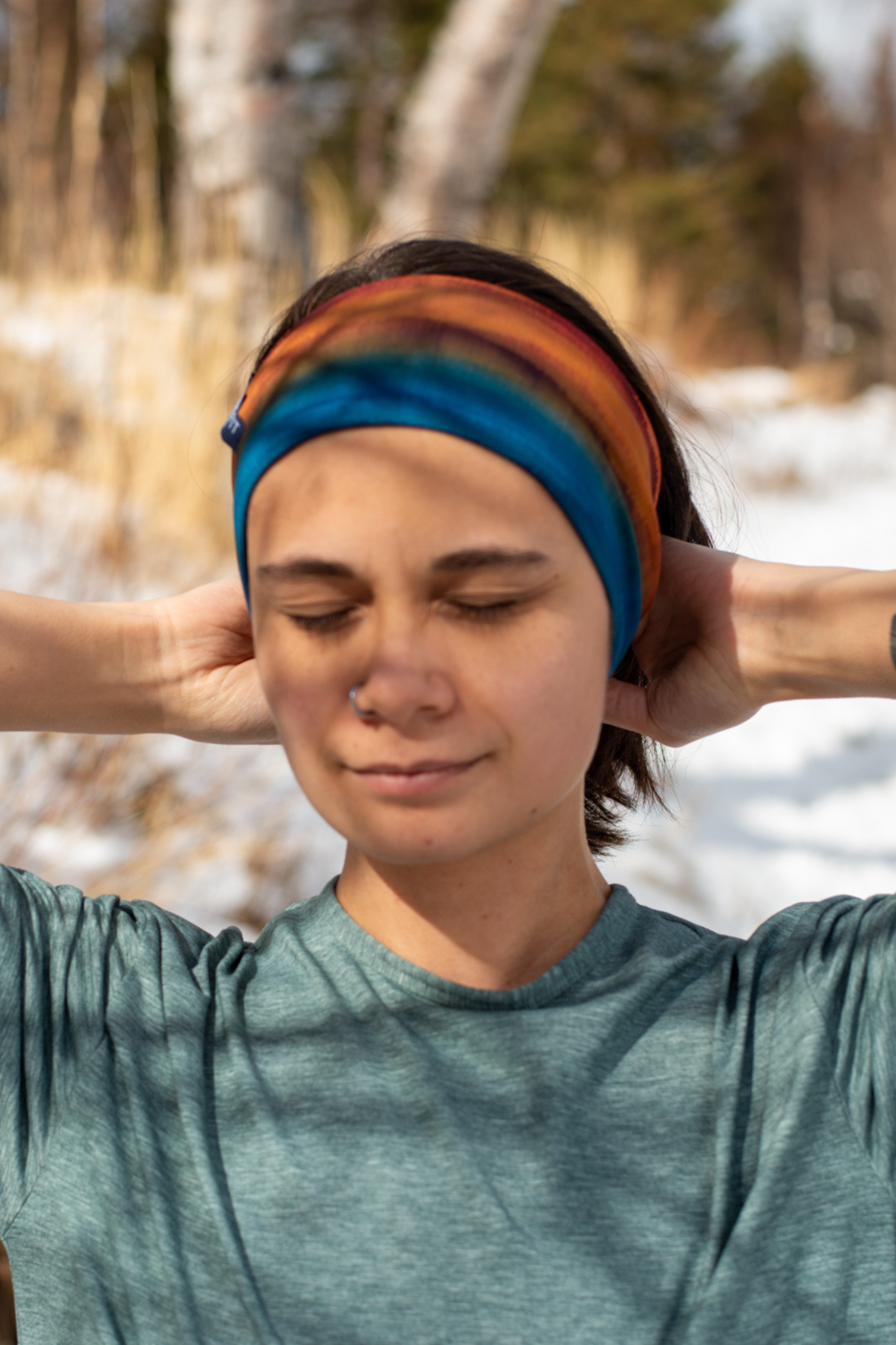 Merino Wool Lined Headband