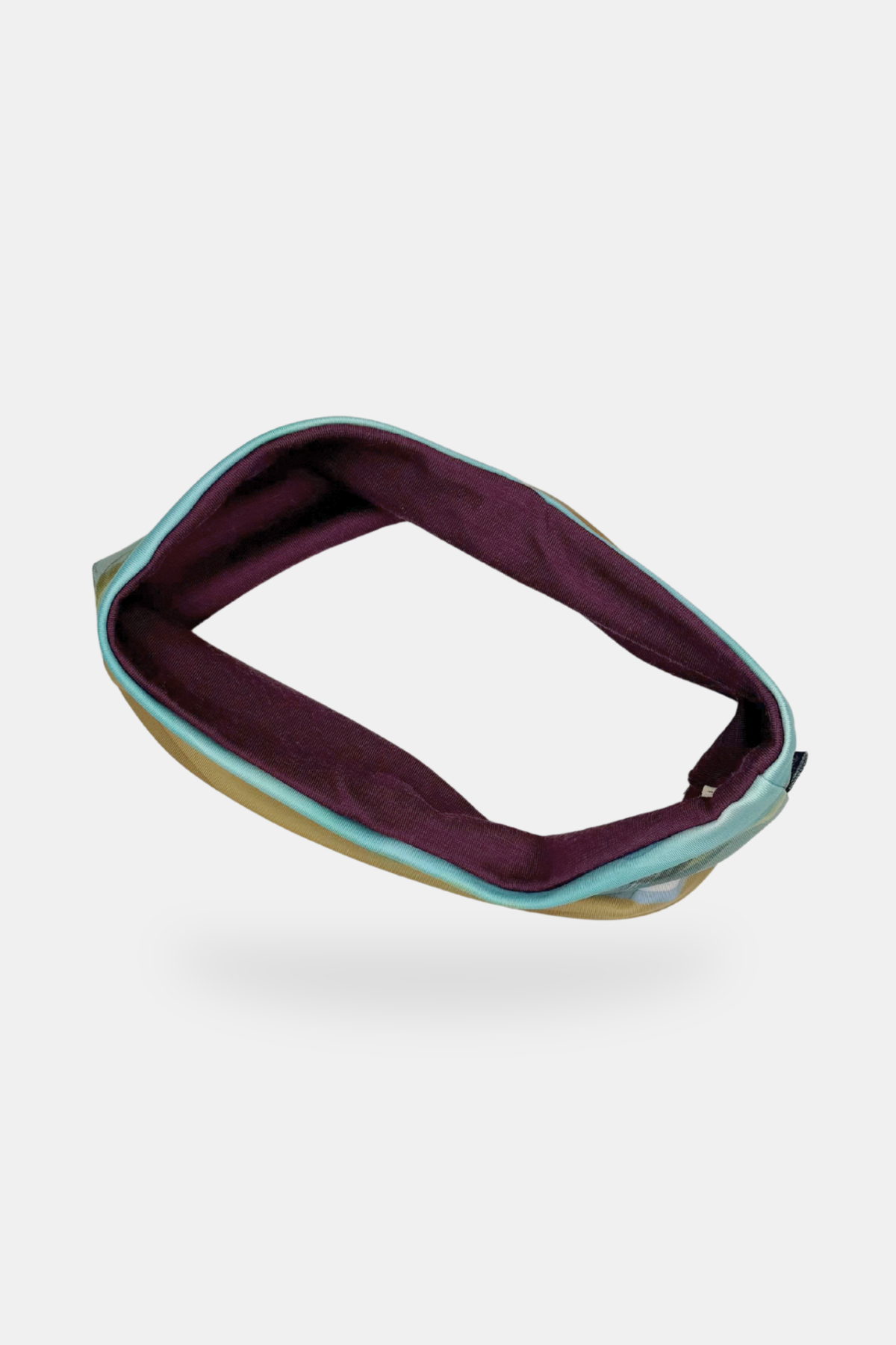 Merino Wool Lined Headband - Rainbow Peak