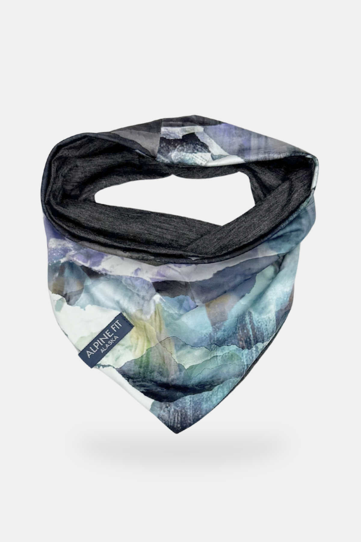 Mountain V Merino Wool Neck Warmer - Chugach Dusk