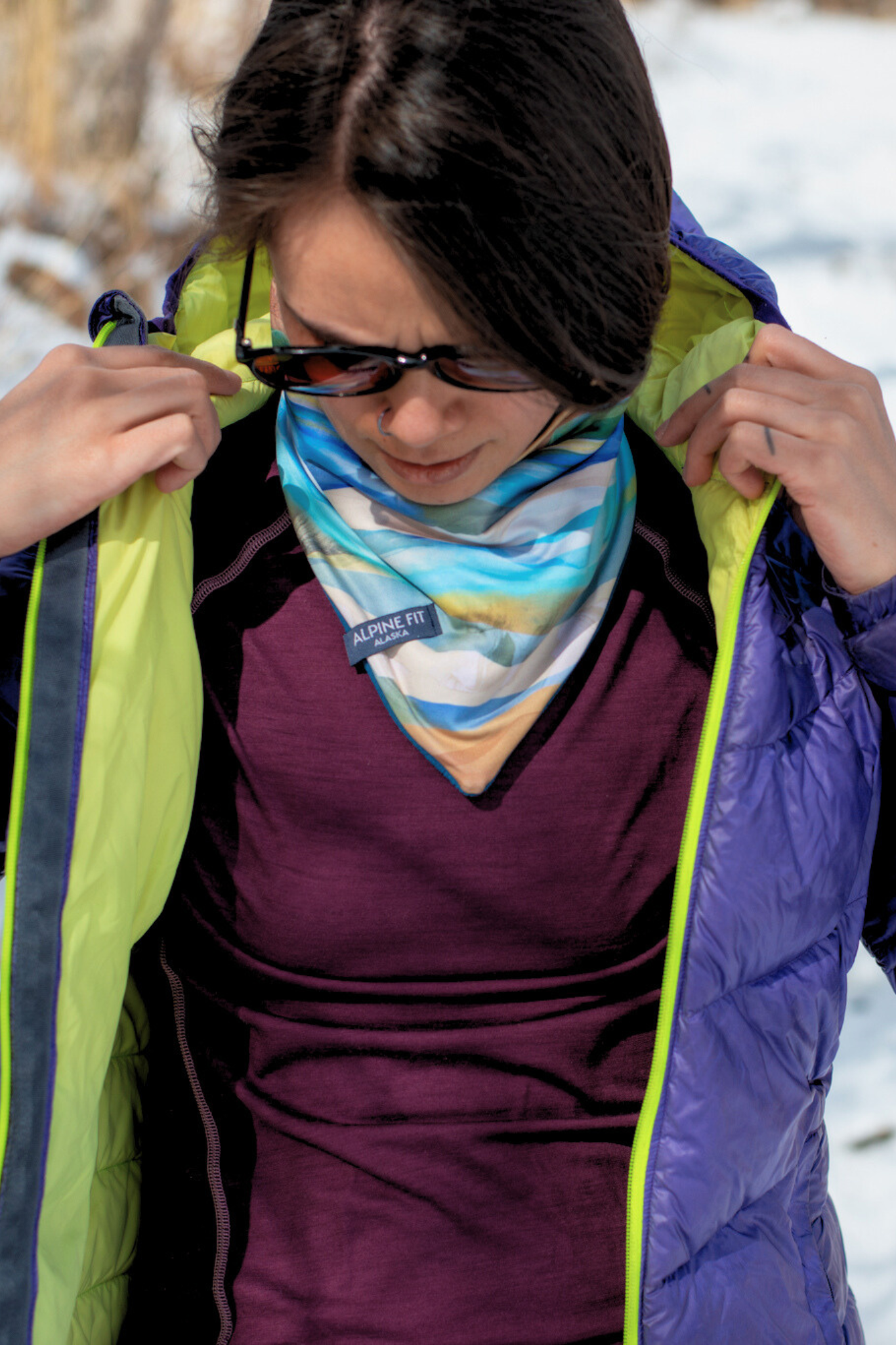 Mountain V Merino Wool Neck Warmer