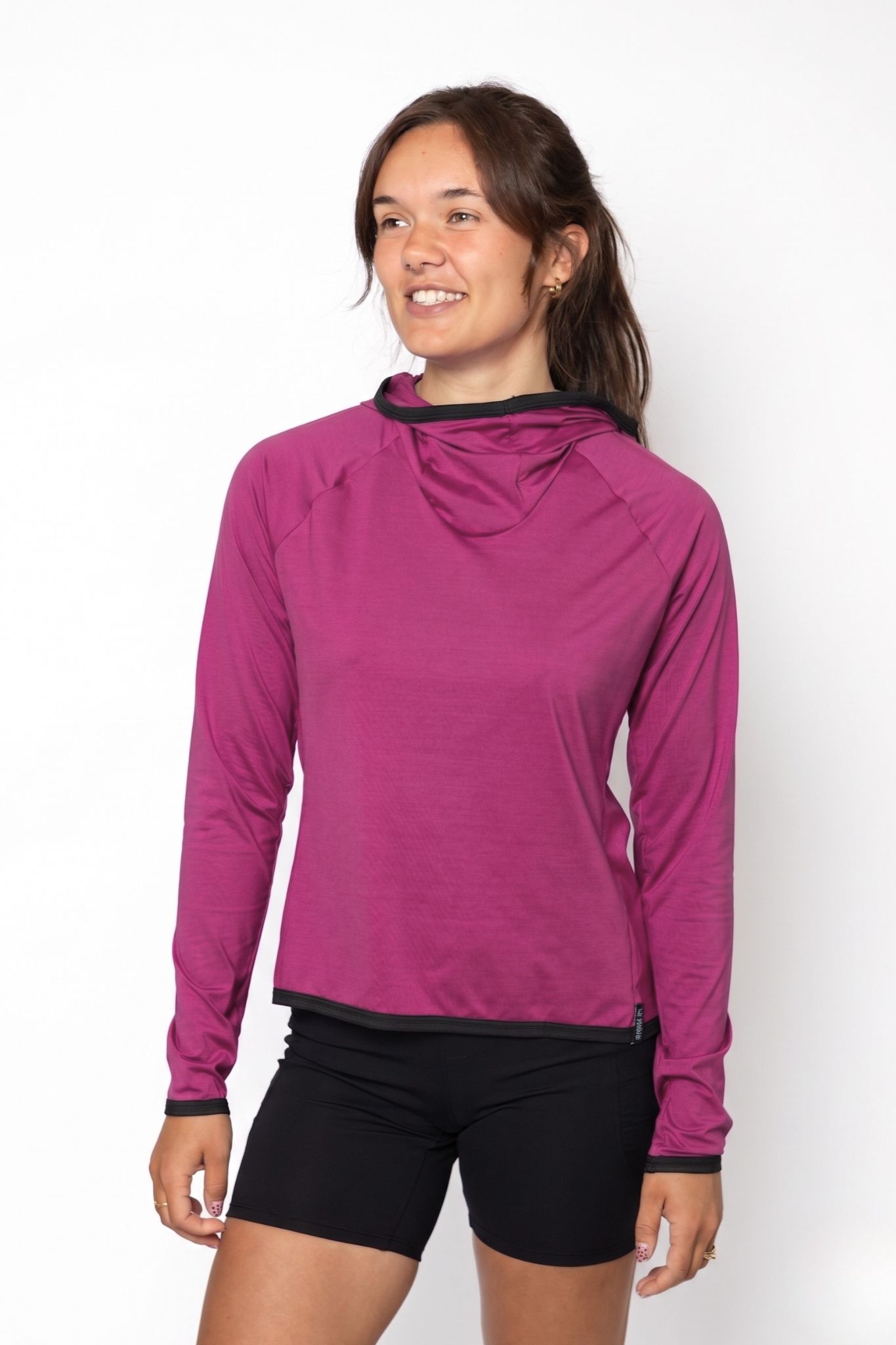 Sun Shadow Hoodie - Berry