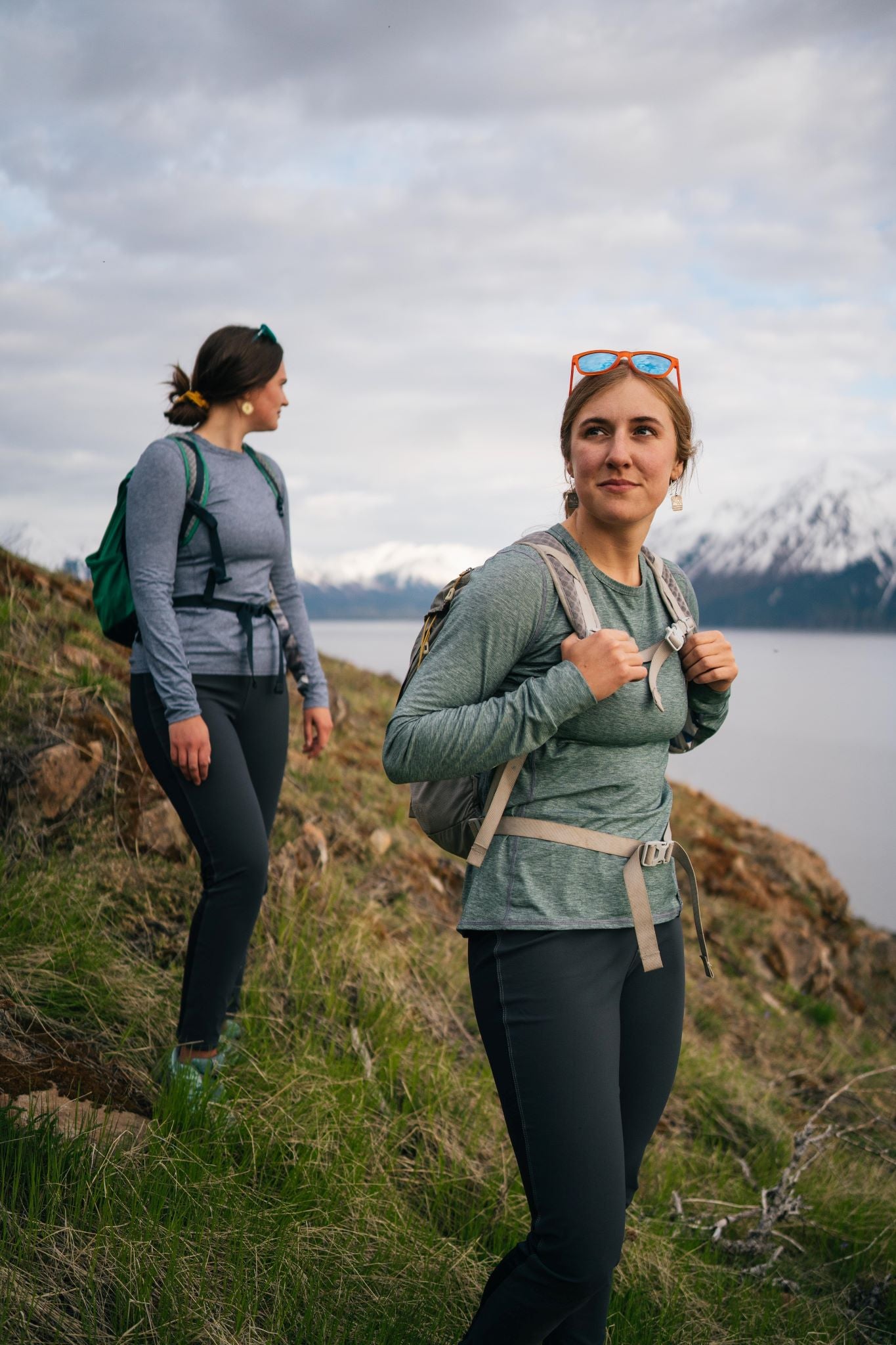 - Alpine fit bushwhacking leggings charcoal second outdoor activity image