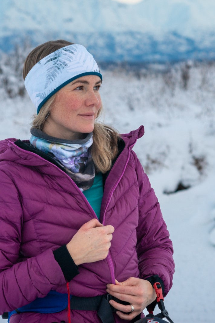 Alpine fit mountain v fleece neck warmer sea to sky second outdoor activity image