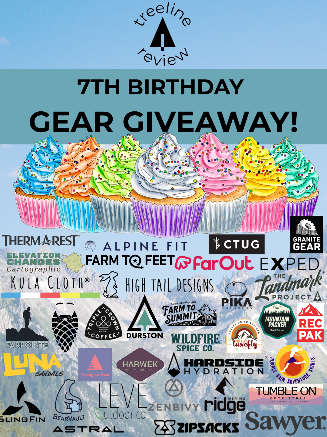 Treeline Review Turns 7 – And We’re Celebrating With Them!