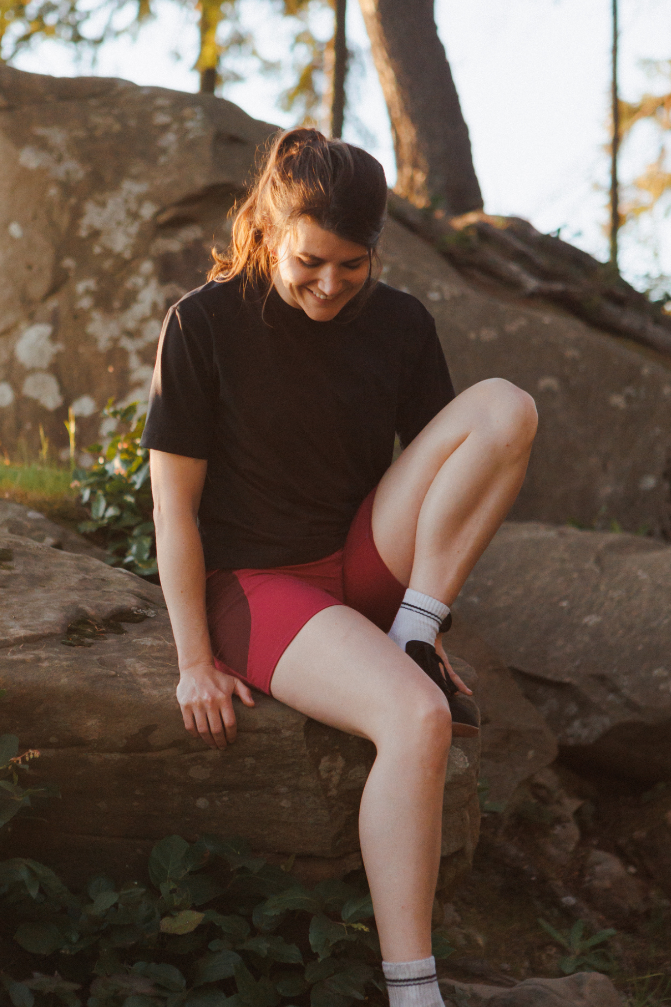 Merino Wool Travel T-Shirt - Black