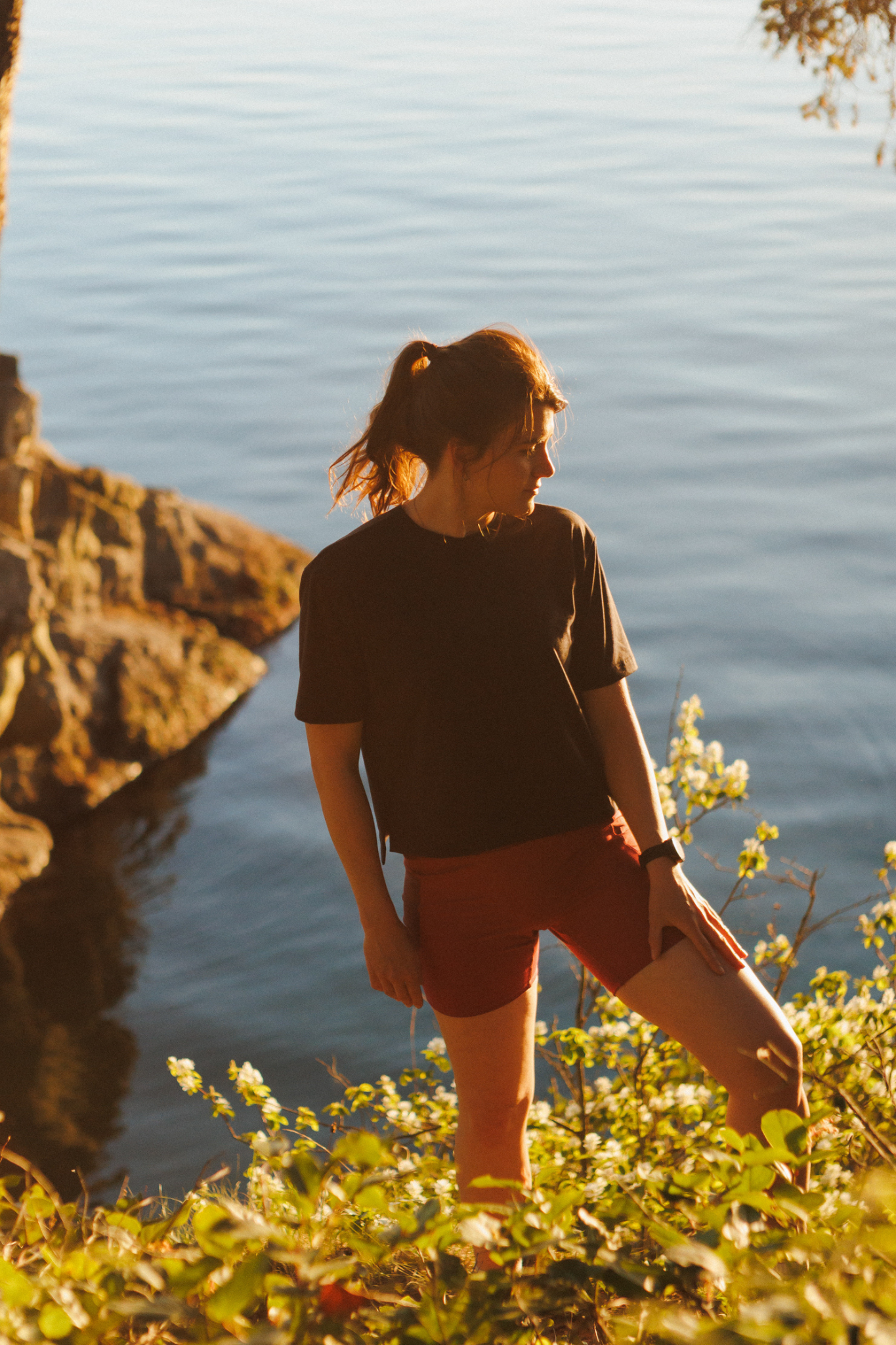 Merino Wool Travel T-Shirt - Black