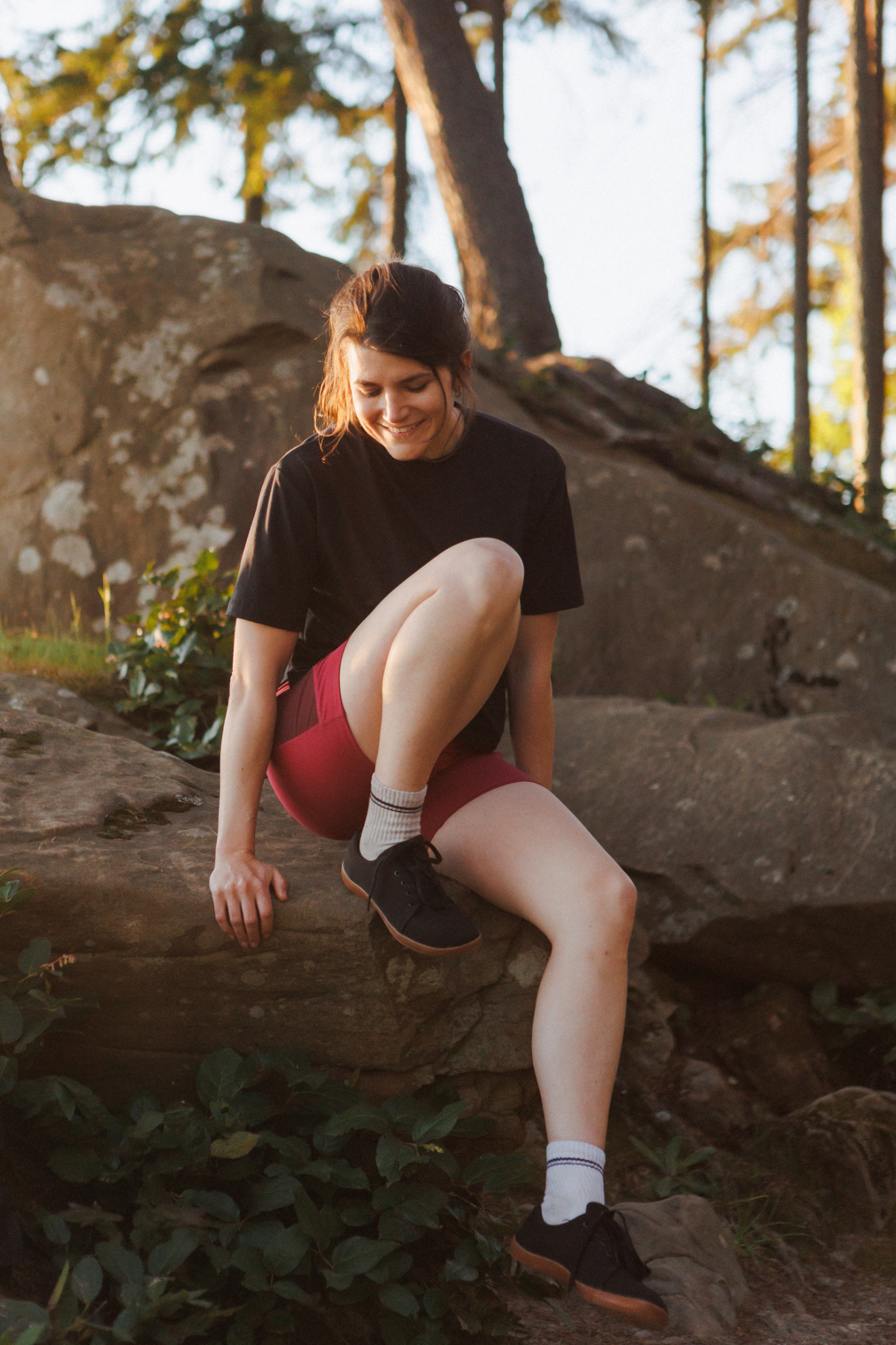 Merino Wool Travel T-Shirt - Black