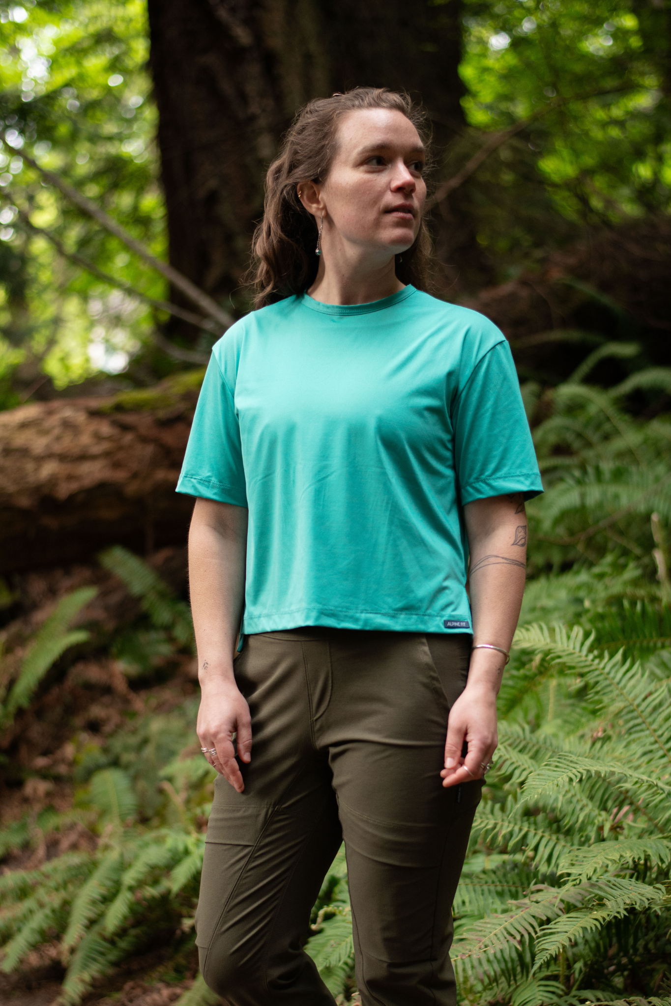 Travel T-Shirt - Glacial Teal