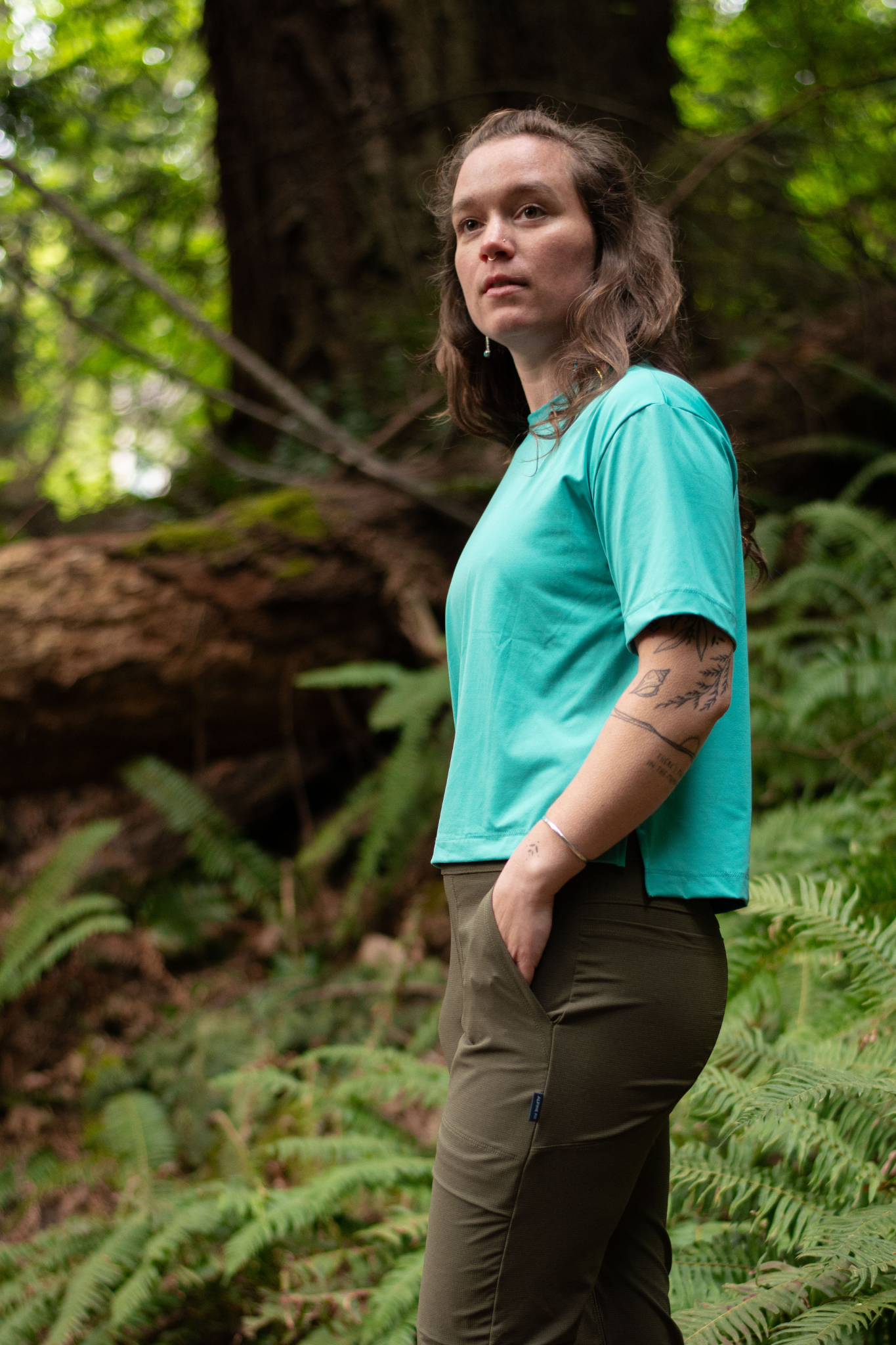 Travel T-Shirt - Glacial Teal
