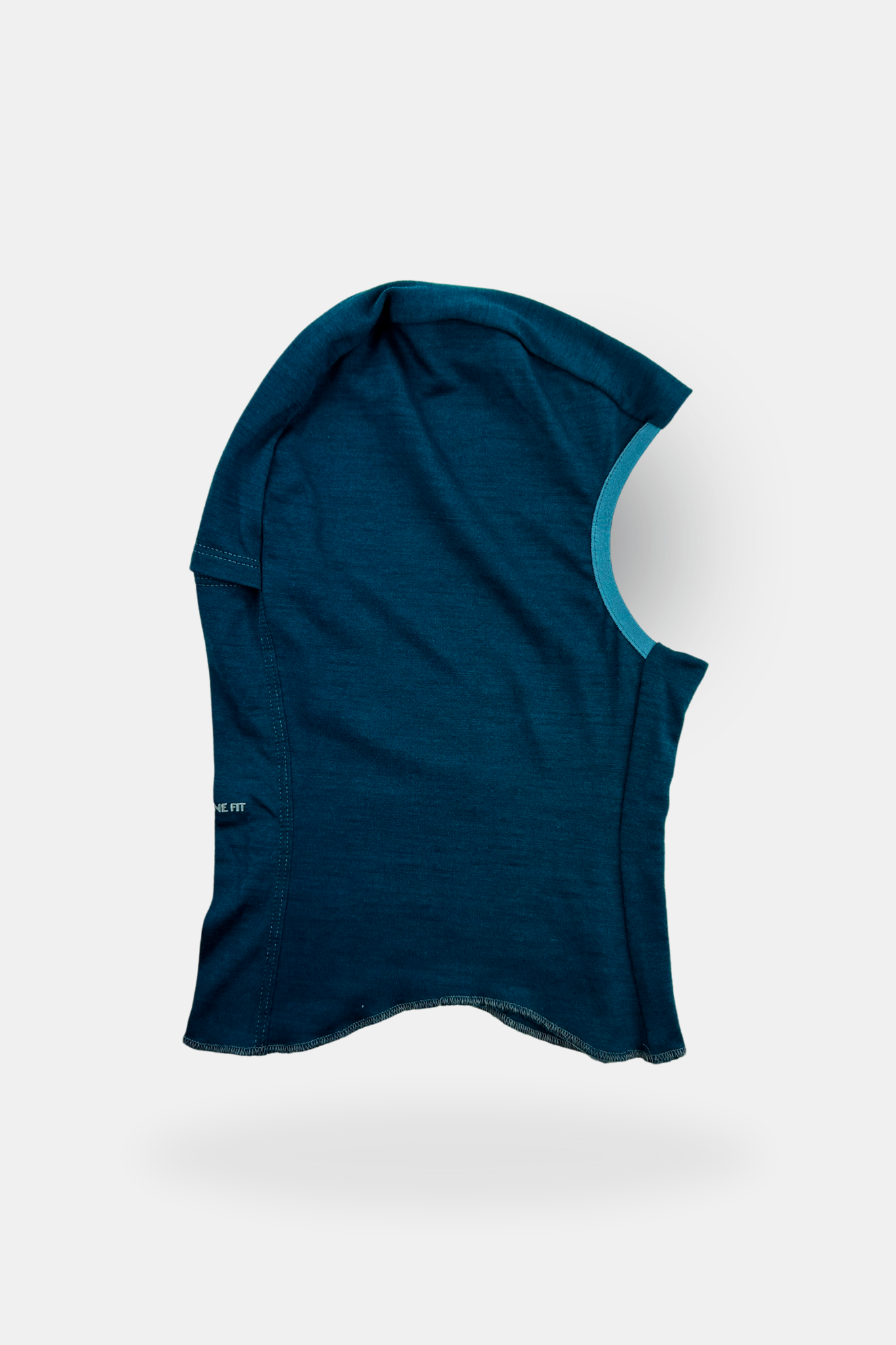 Alpine fit Merino wool balaclava Outer coast blue side image