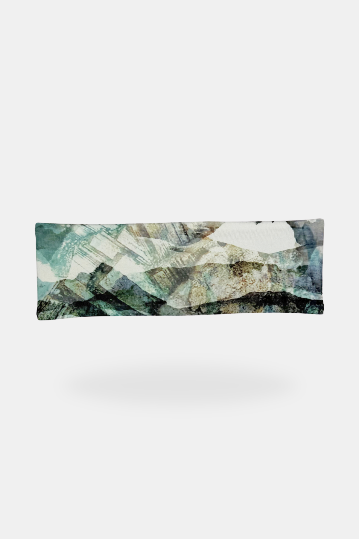 Merino Wool Lined Headband - Chugach Dusk
