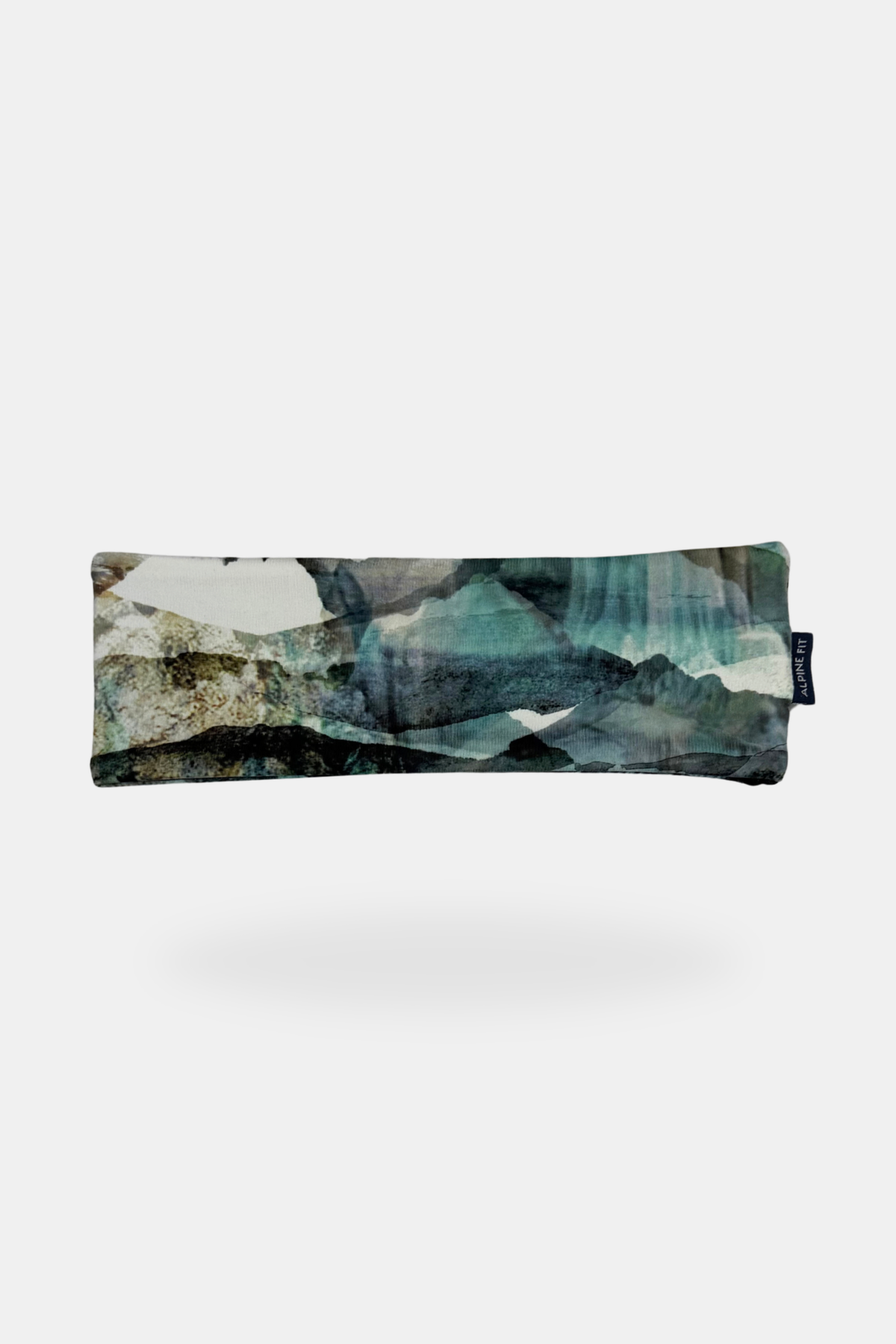 Merino Wool Lined Headband - Chugach Dusk