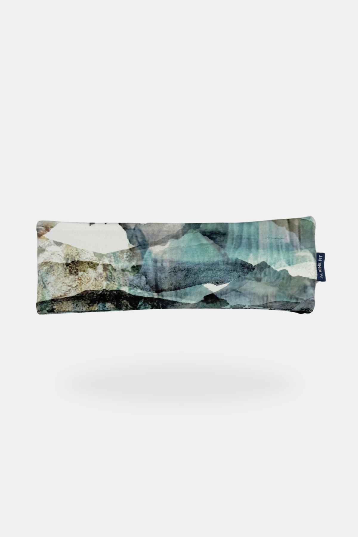Merino Wool Lined Headband - Chugach Dusk