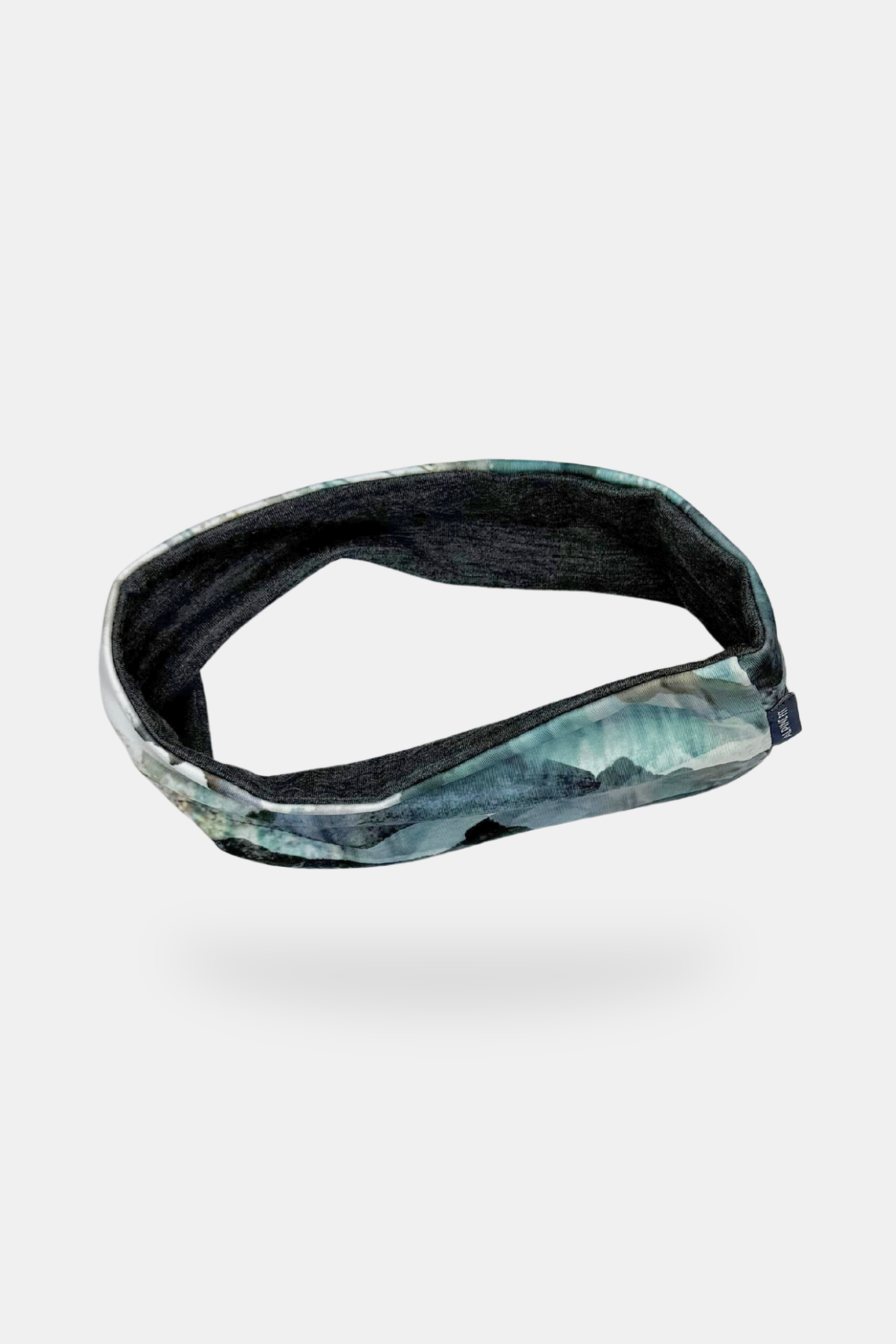 Merino Wool Lined Headband - Chugach Dusk