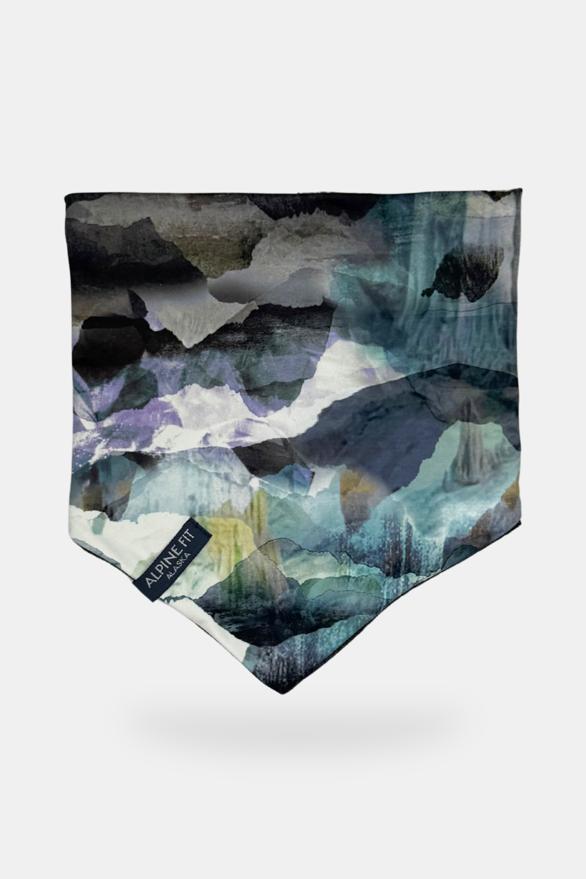 Mountain V Merino Wool Neck Warmer - Chugach Dusk