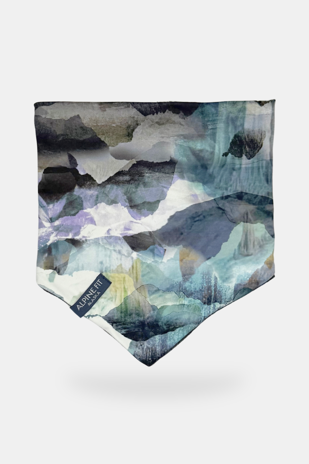 Mountain V Merino Wool Neck Warmer - Chugach Dusk