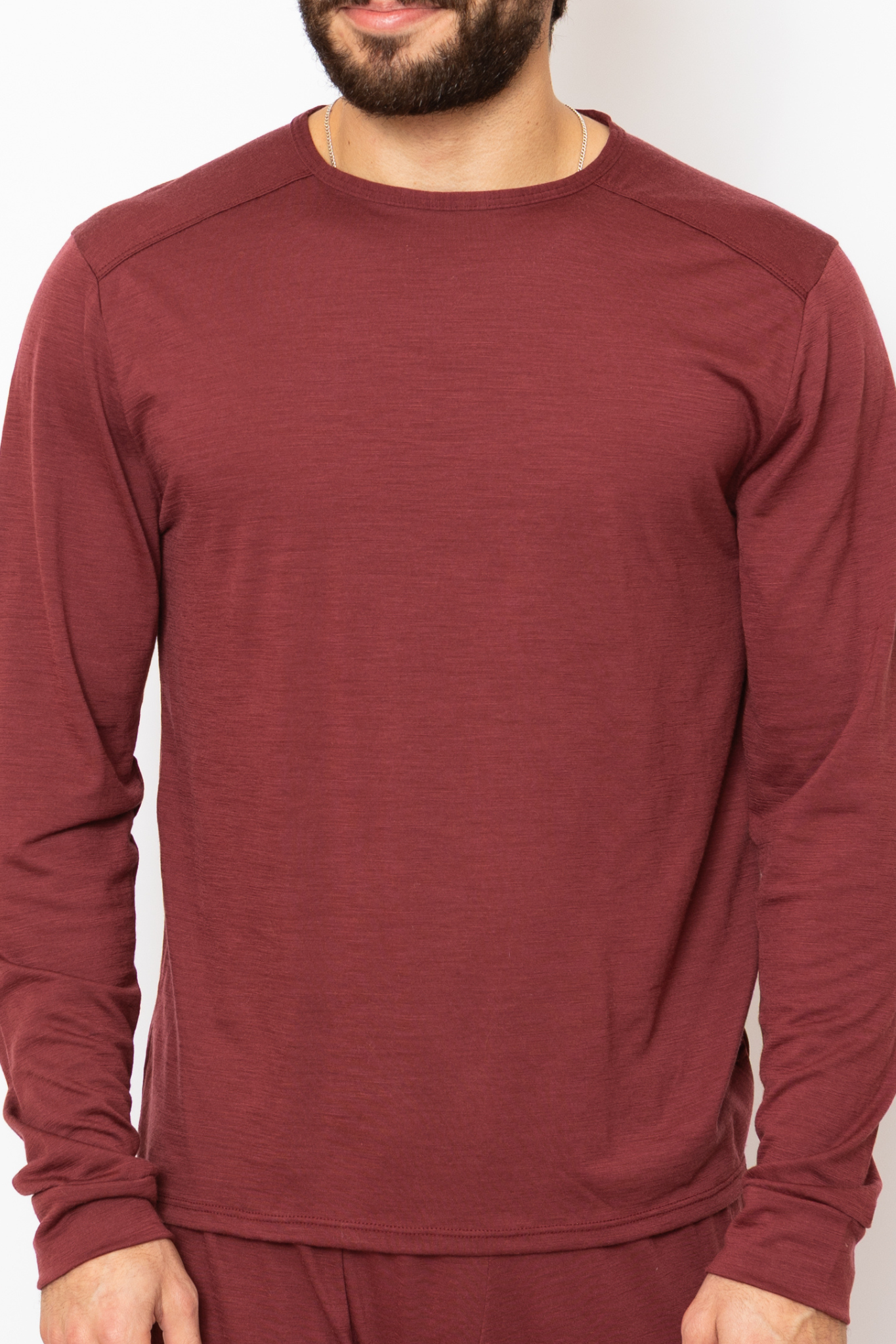 Men's Merino Wool Long Sleeve