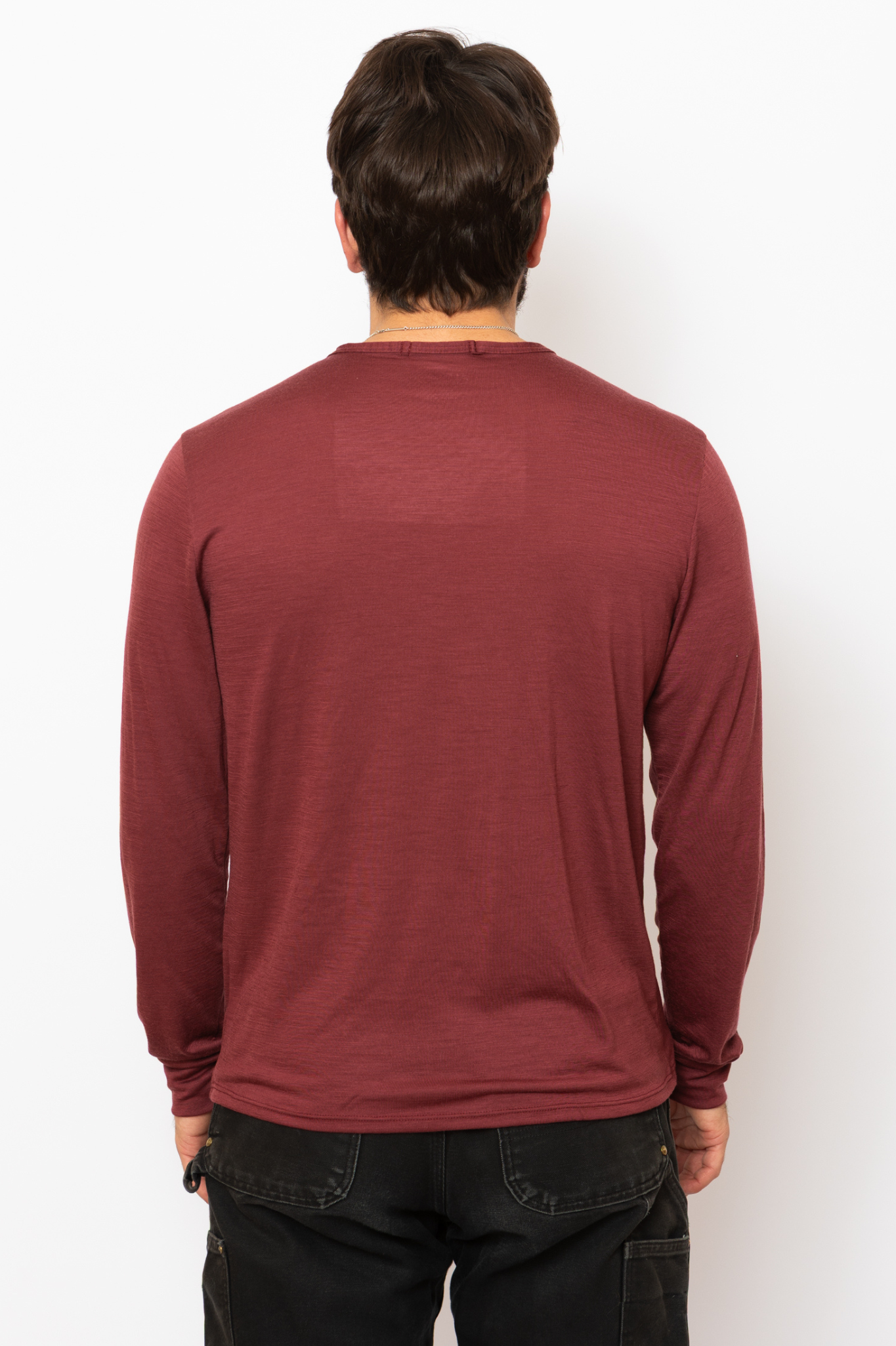 Men's Merino Wool Long Sleeve