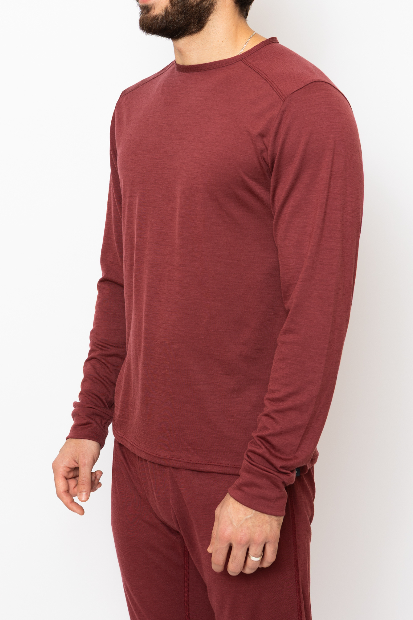 Men's Merino Wool Long Sleeve