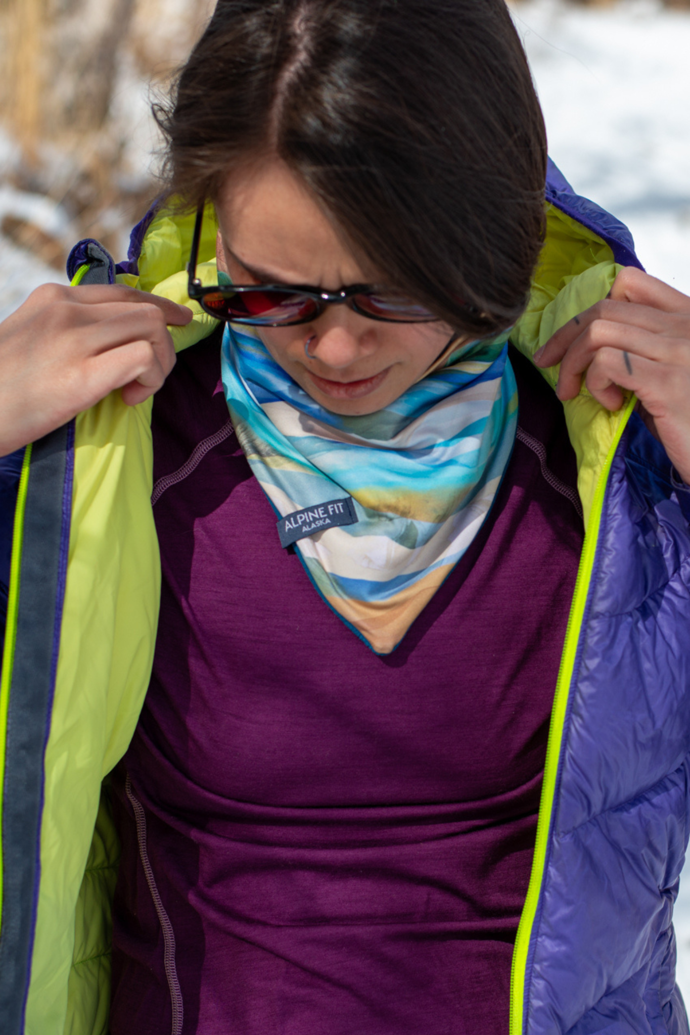 Mountain V Merino Wool Neck Warmer