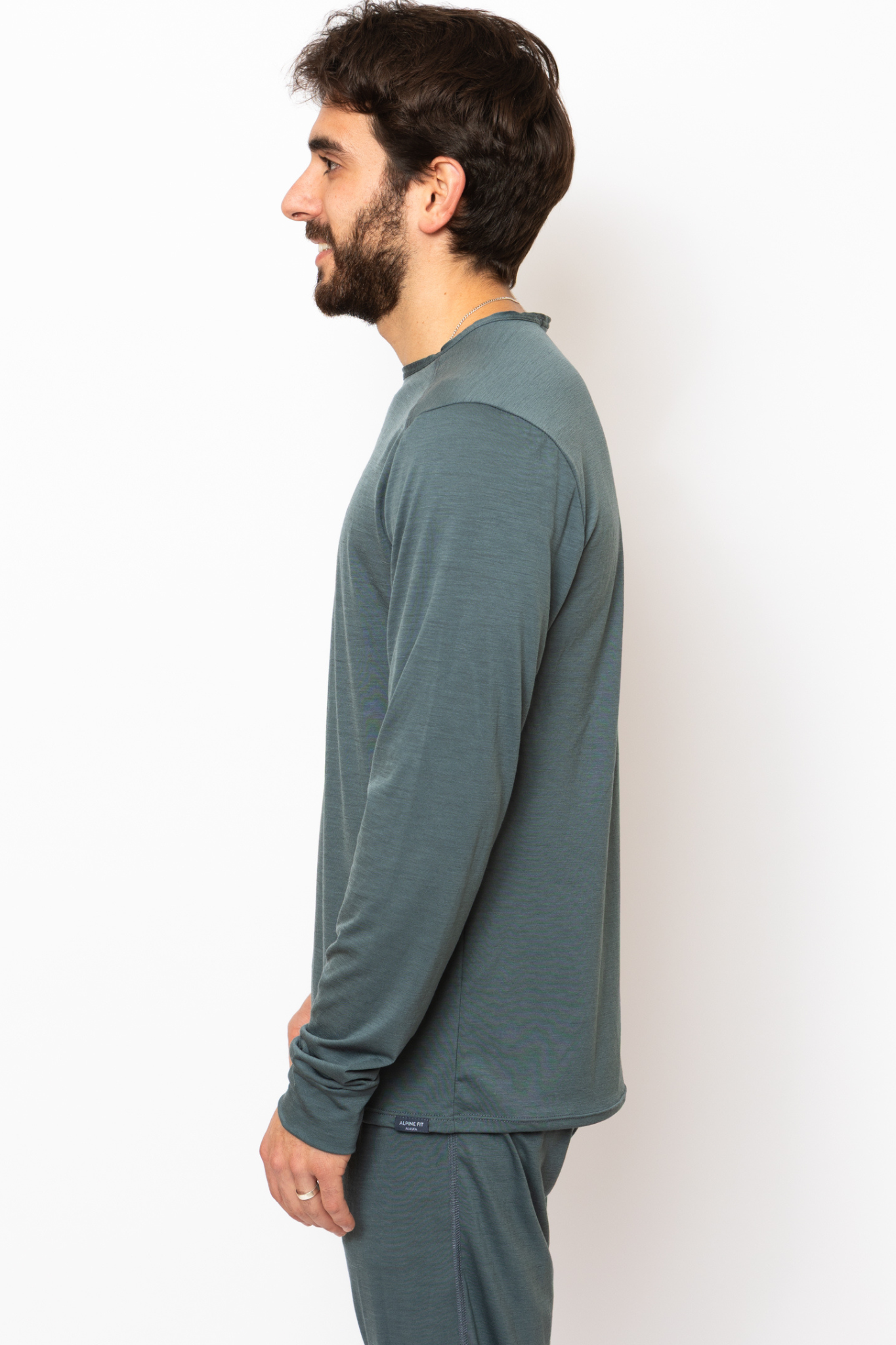 Men's Merino Wool Long Sleeve
