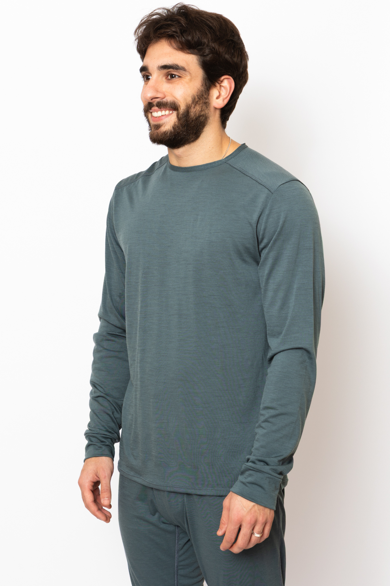Men's Merino Wool Long Sleeve