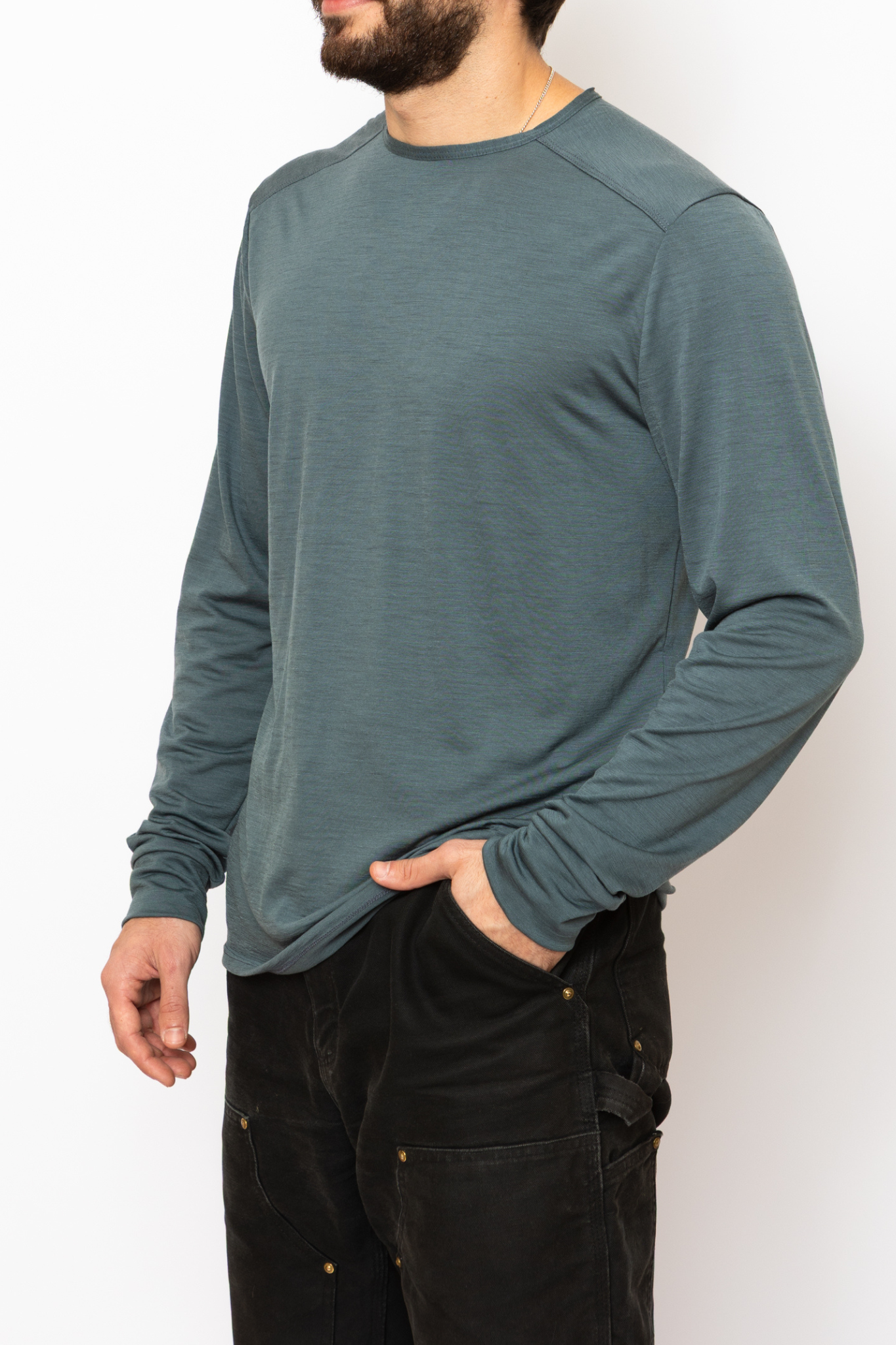 Men's Merino Wool Long Sleeve