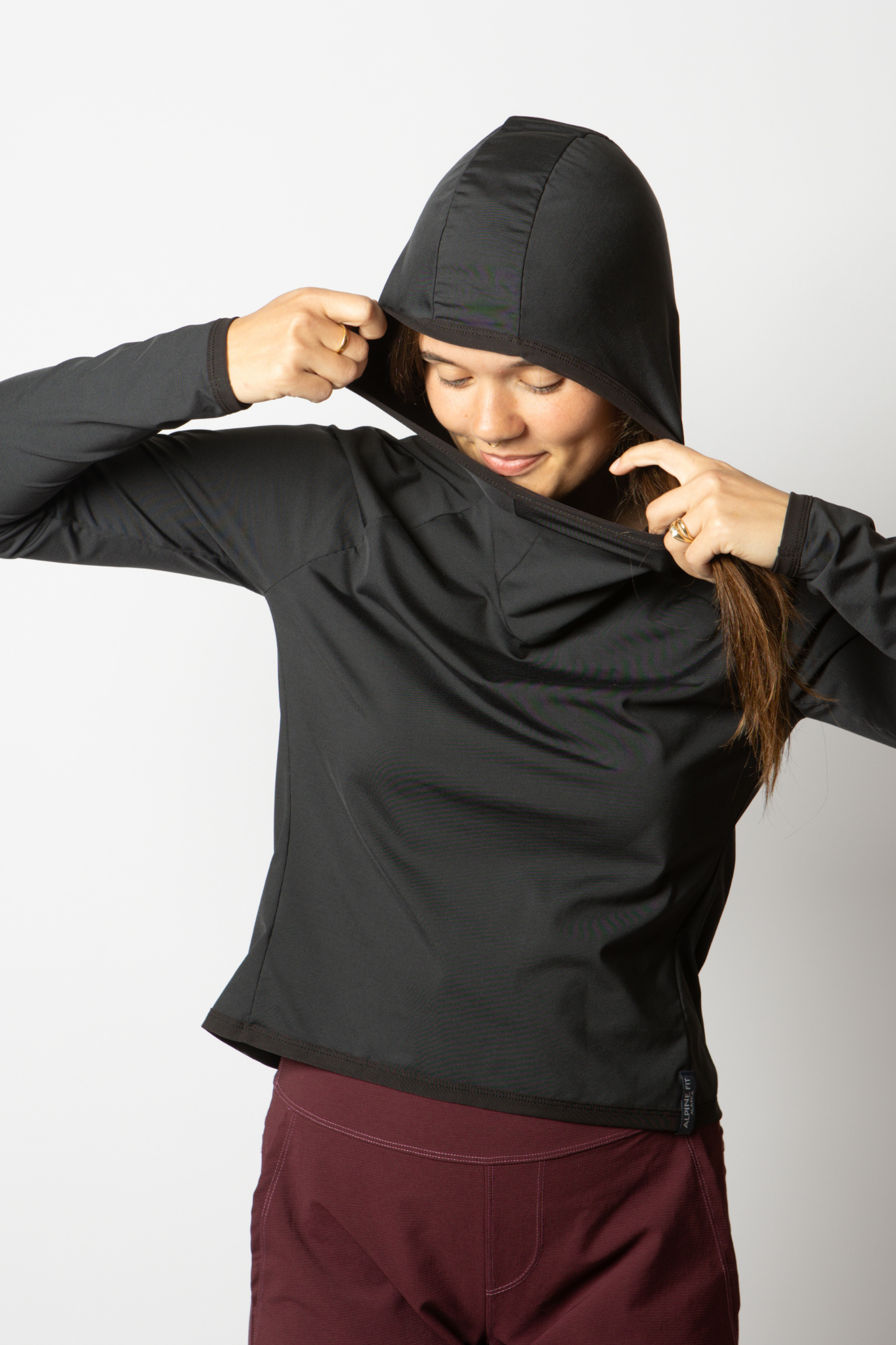 Sun Shadow Hoodie - Black