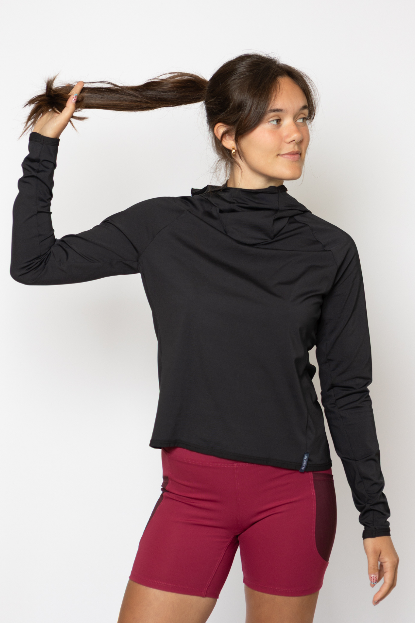 Sun Shadow Hoodie - Black