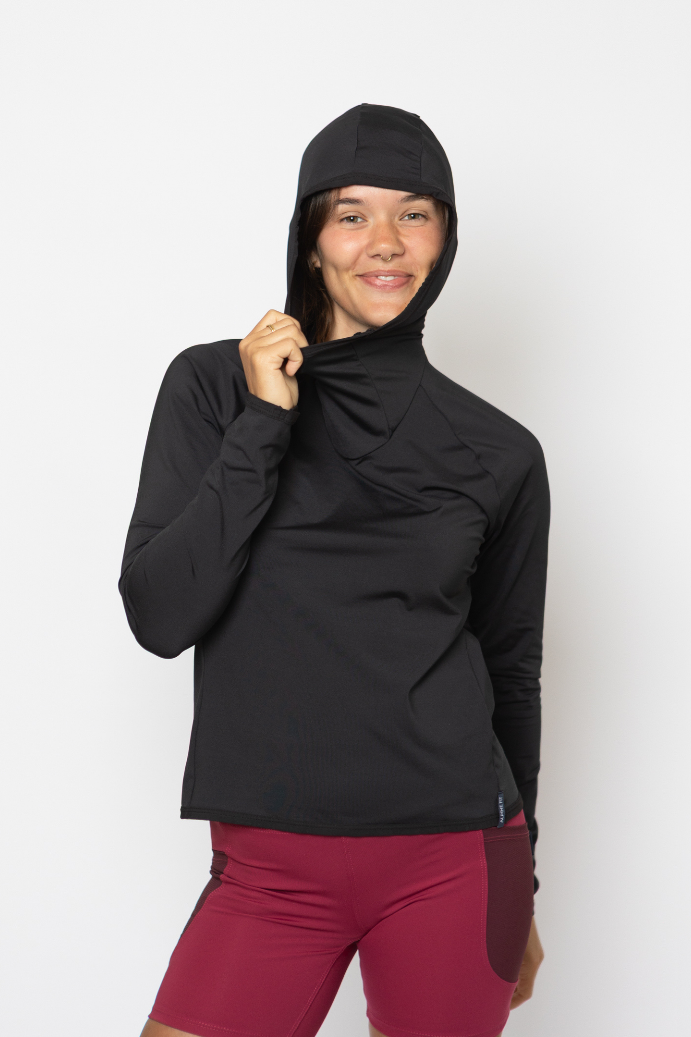 Sun Shadow Hoodie - Black