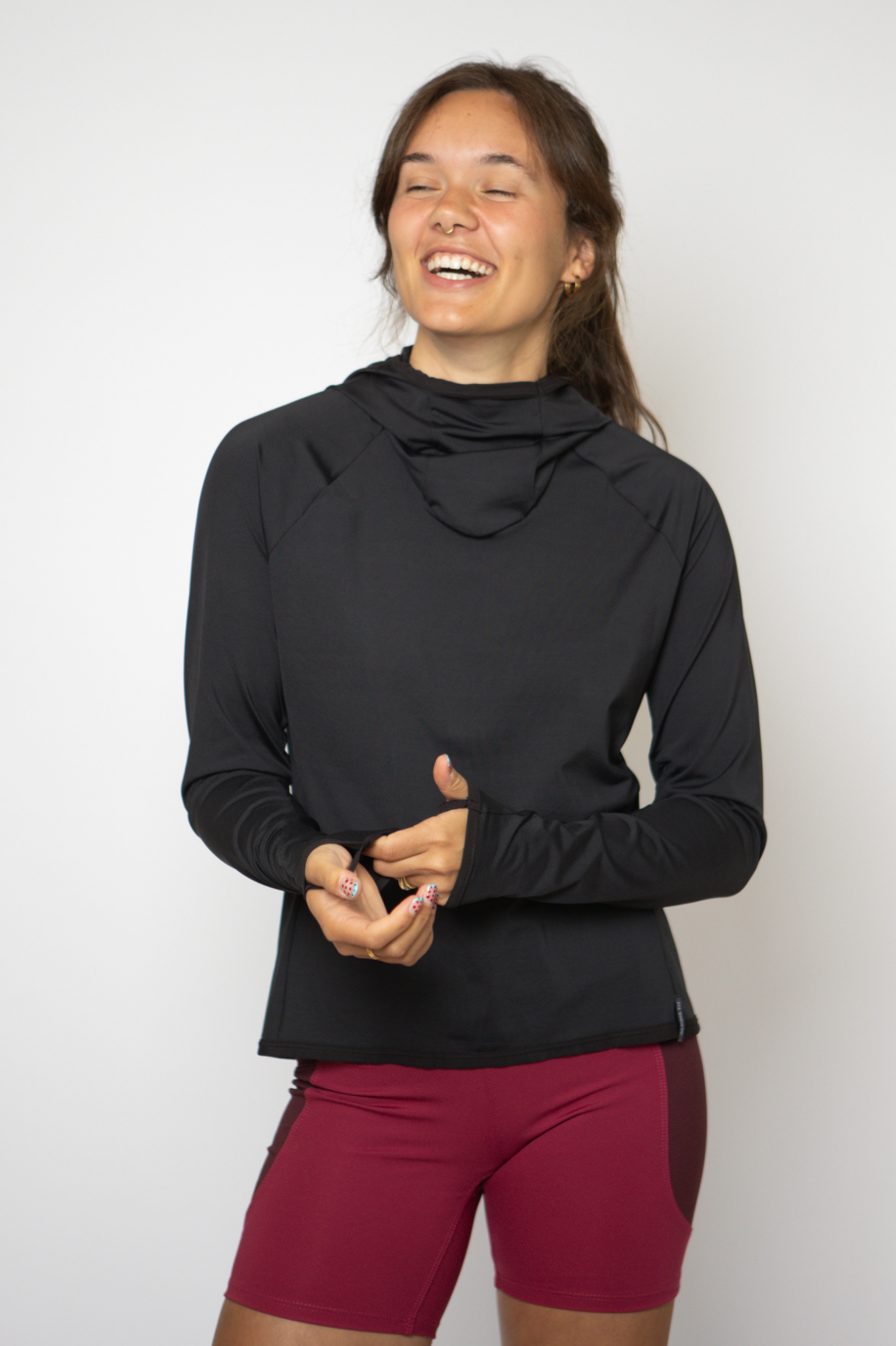 Sun Shadow Hoodie - Black