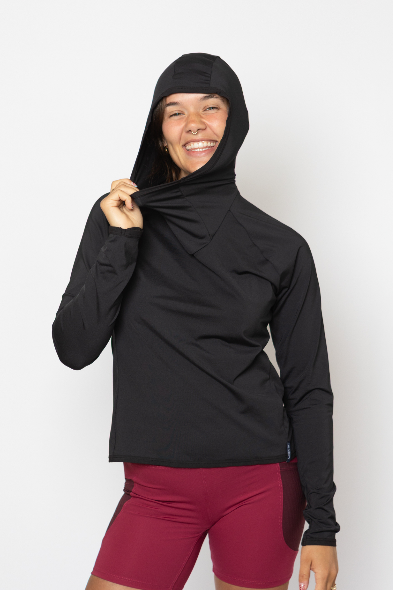 Sun Shadow Hoodie - Black