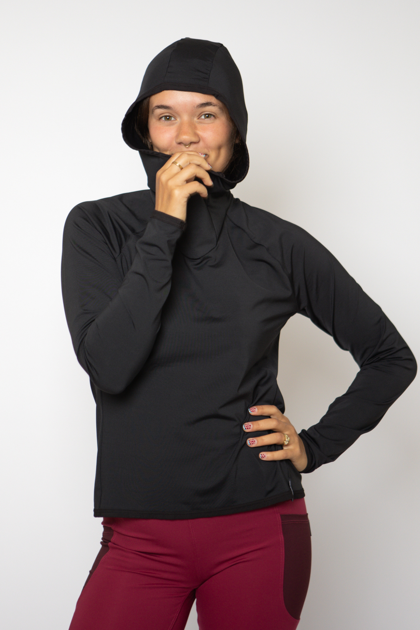 Sun Shadow Hoodie - Black