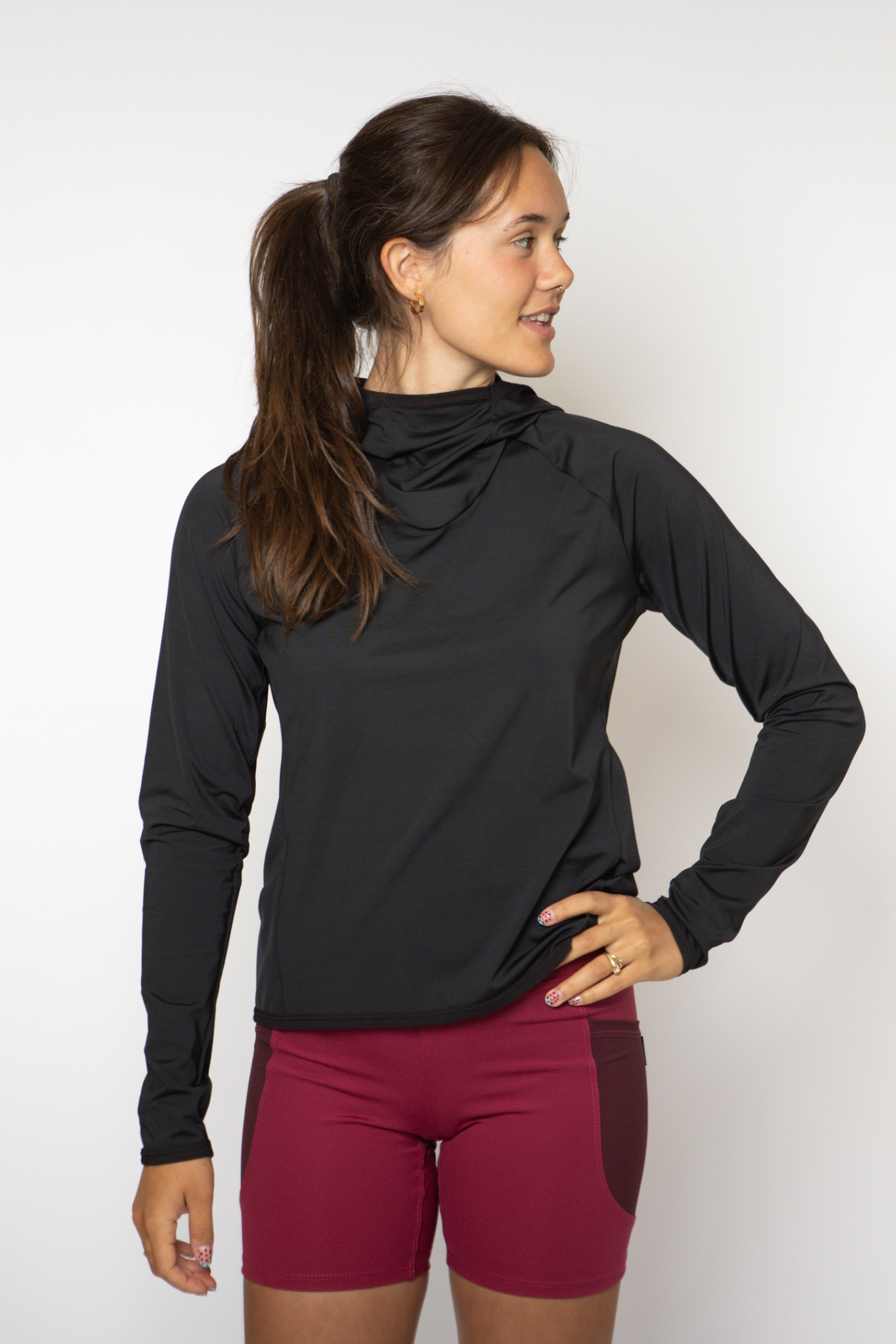 Sun Shadow Hoodie - Black