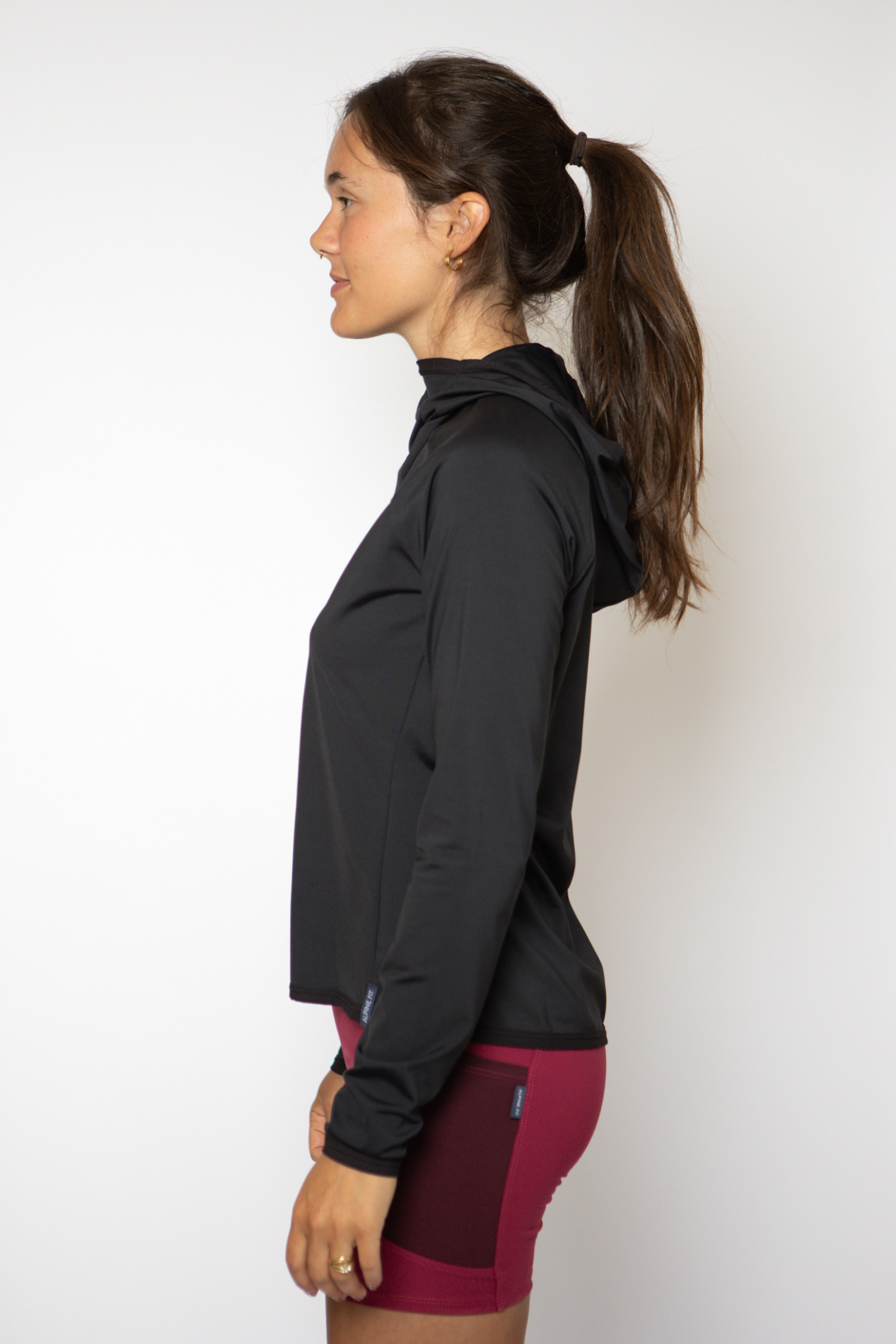 Sun Shadow Hoodie - Berry