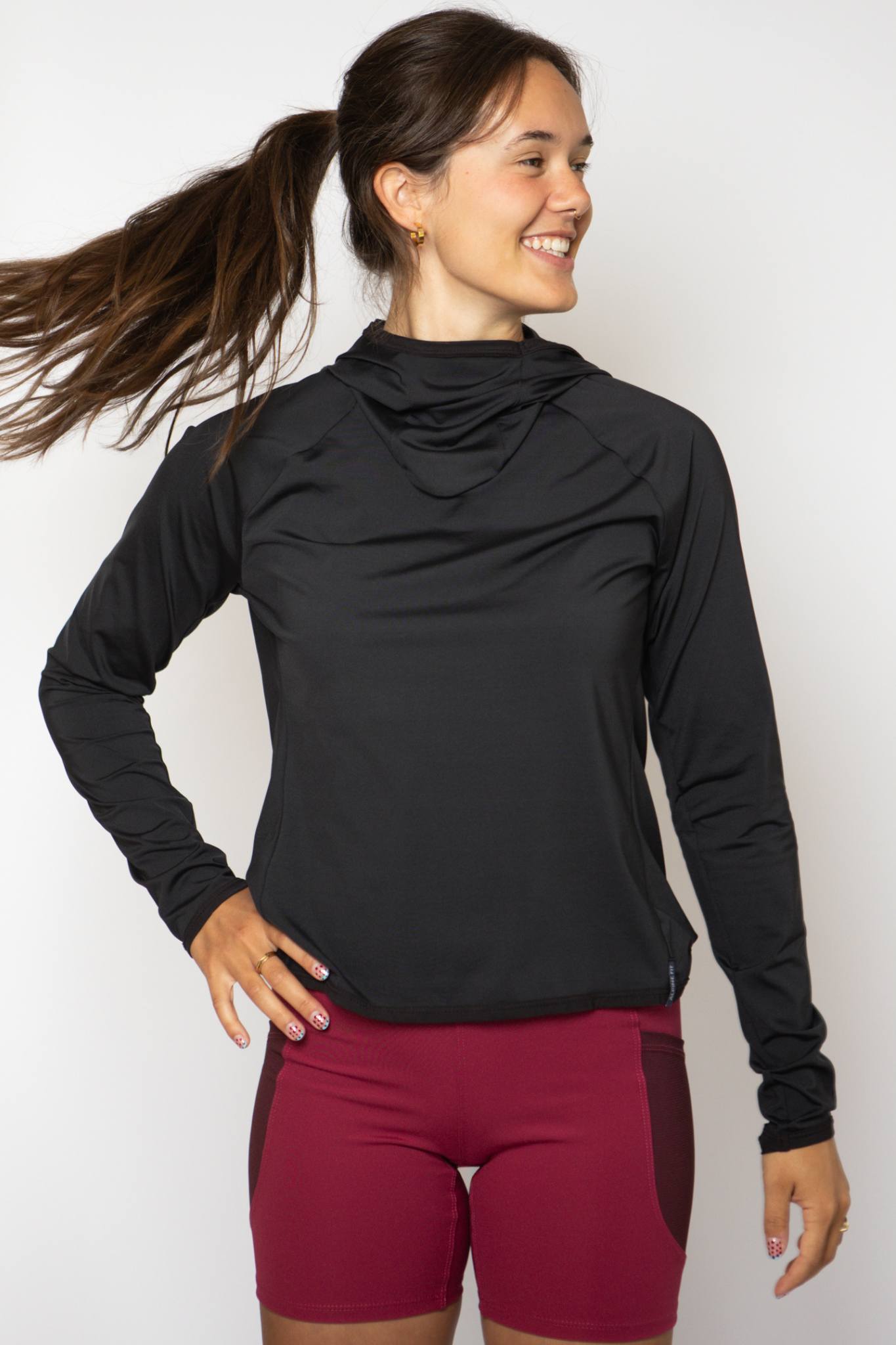 Sun Shadow Hoodie - Black