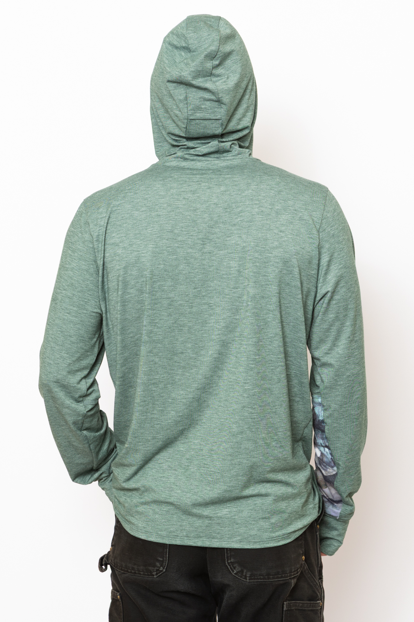 Men's Hooded Treeline Long Sleeve