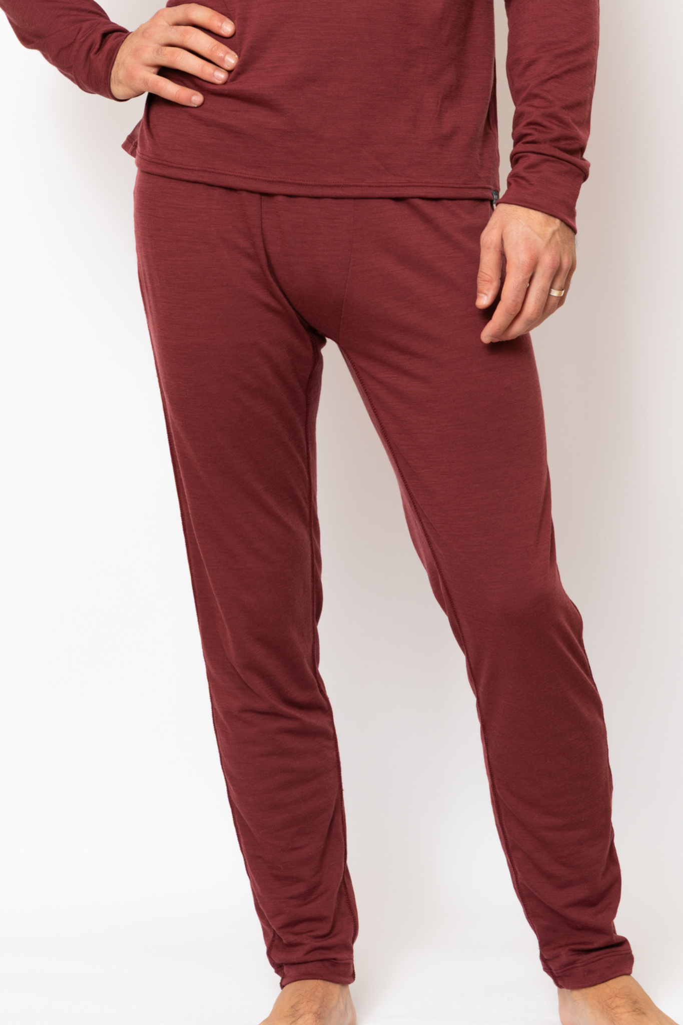 Men's Merino Wool Base Layer Bottoms