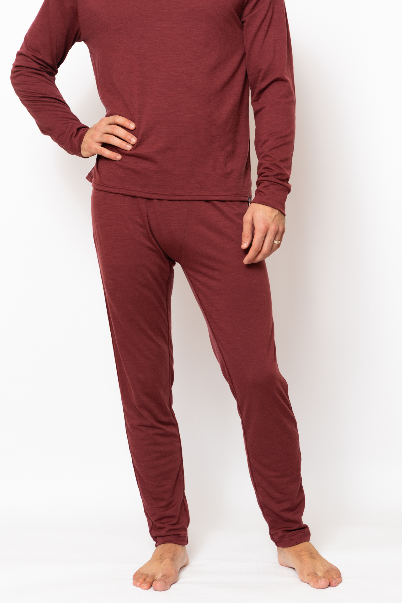 Men's Merino Wool Base Layer Bottoms