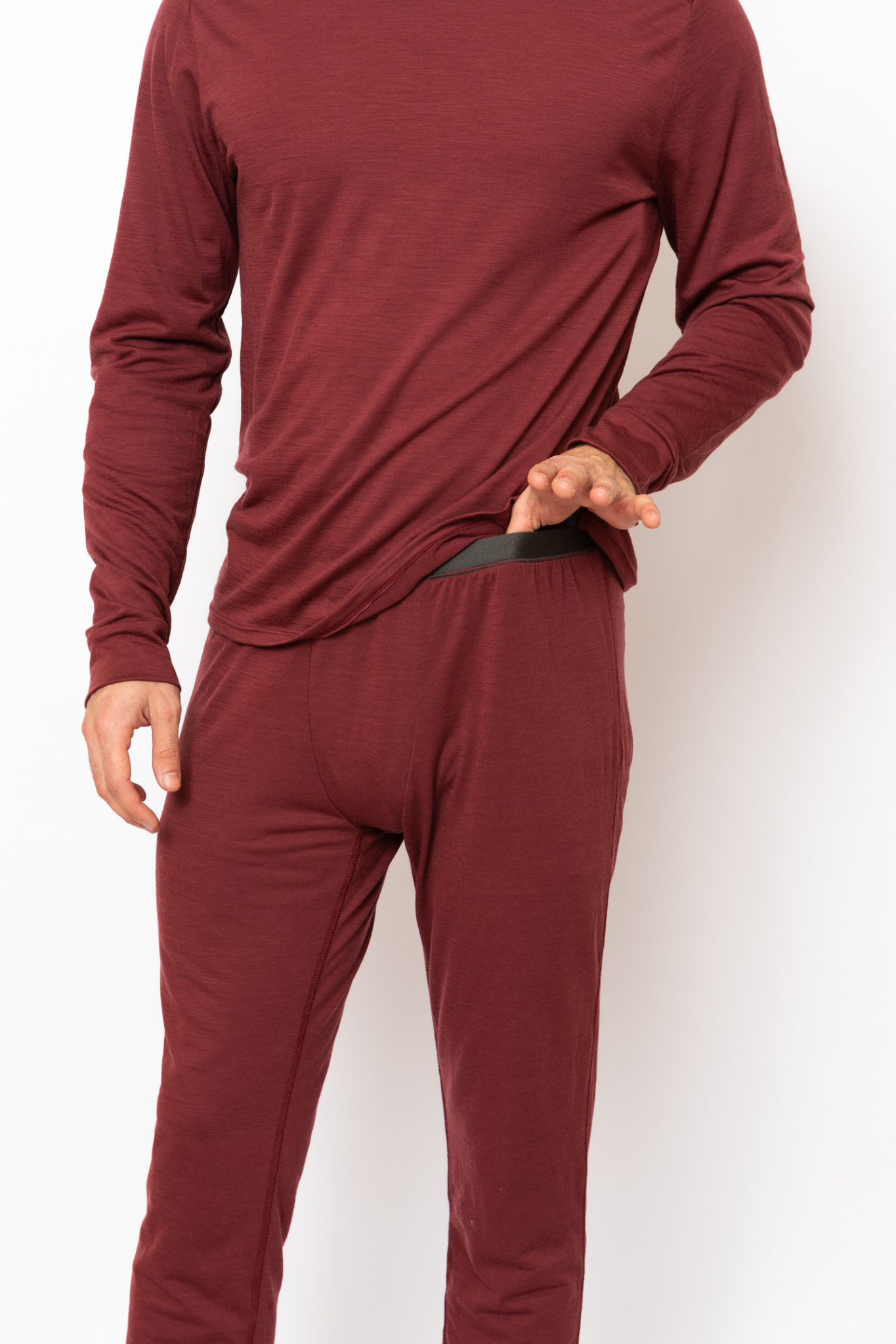 Men's Merino Wool Base Layer Bottoms