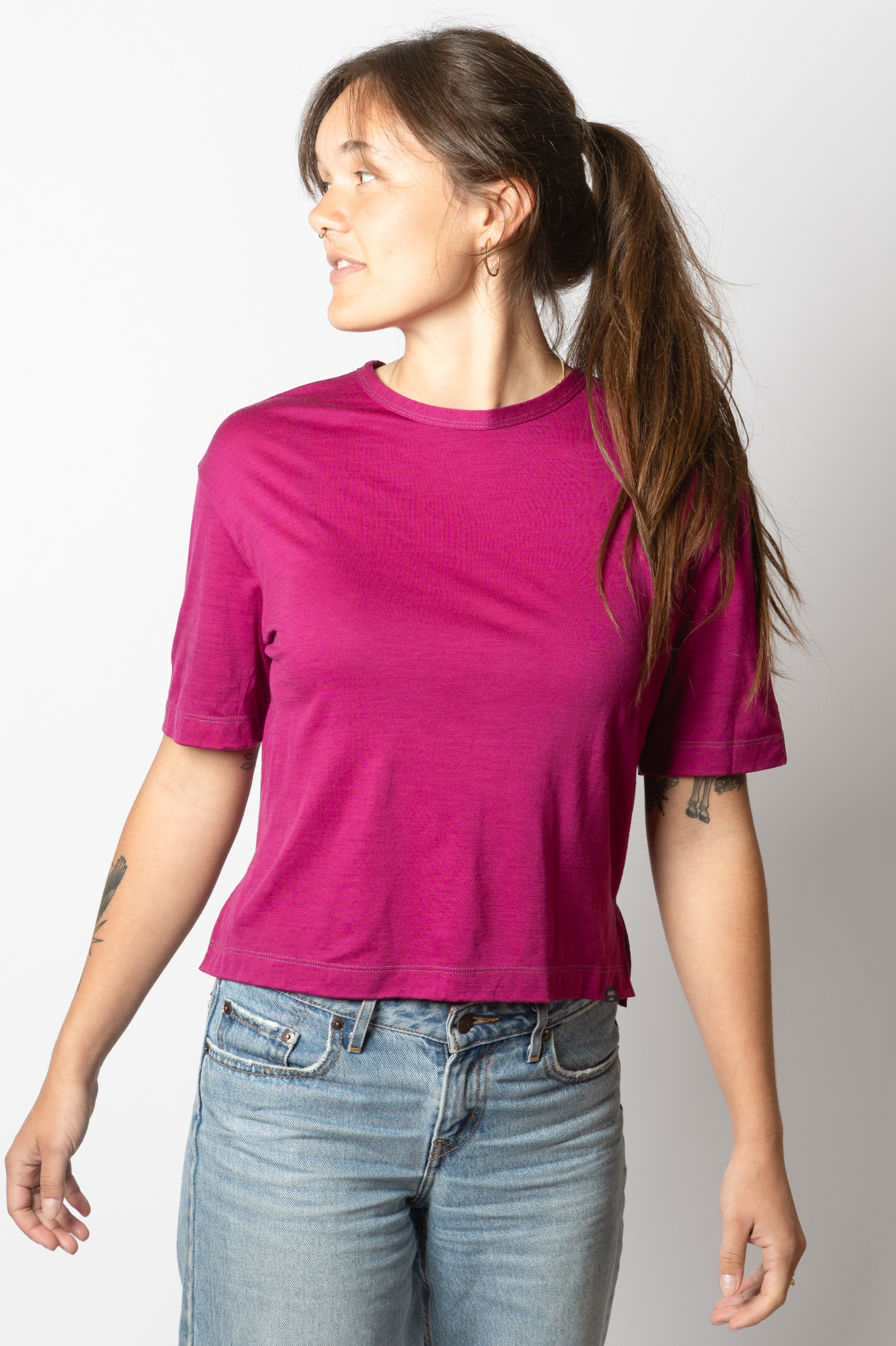 Merino Wool Travel T-Shirt - Outer Coast Blue