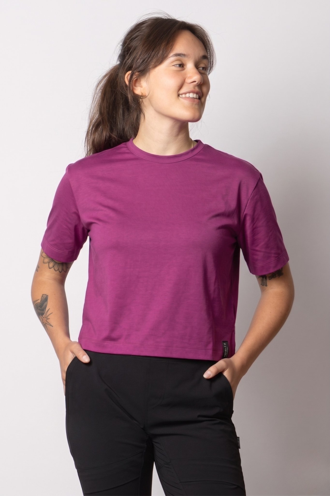 Travel T-Shirt - Berry